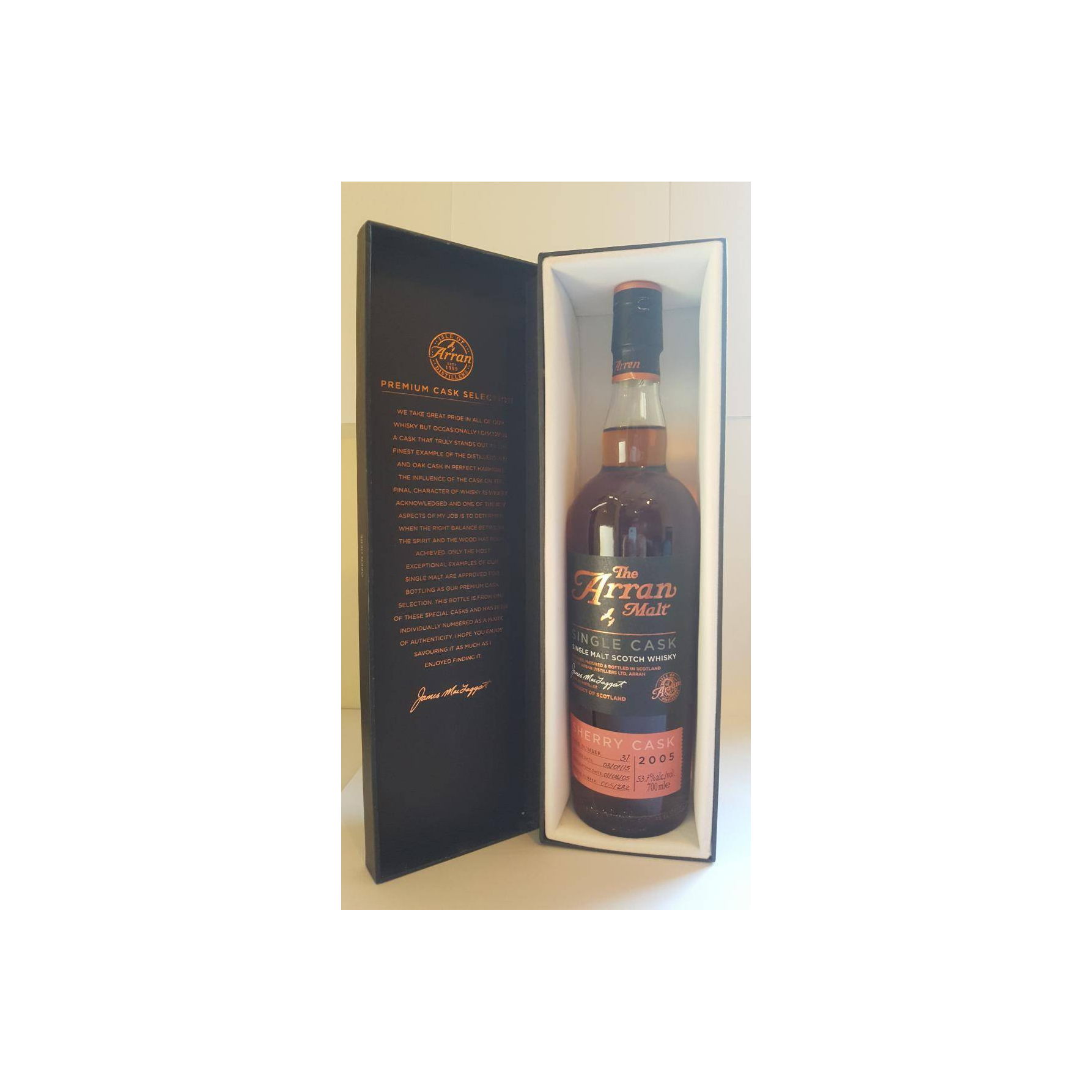 Arran Sherry Cask 2005 9 Years Single Malt Whisky
