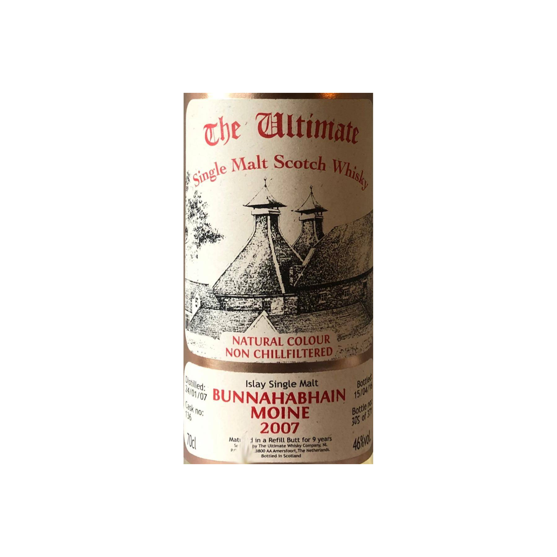 Bunnahabhain The Ultimate 2007 9 Years Single Malt Whisky 2