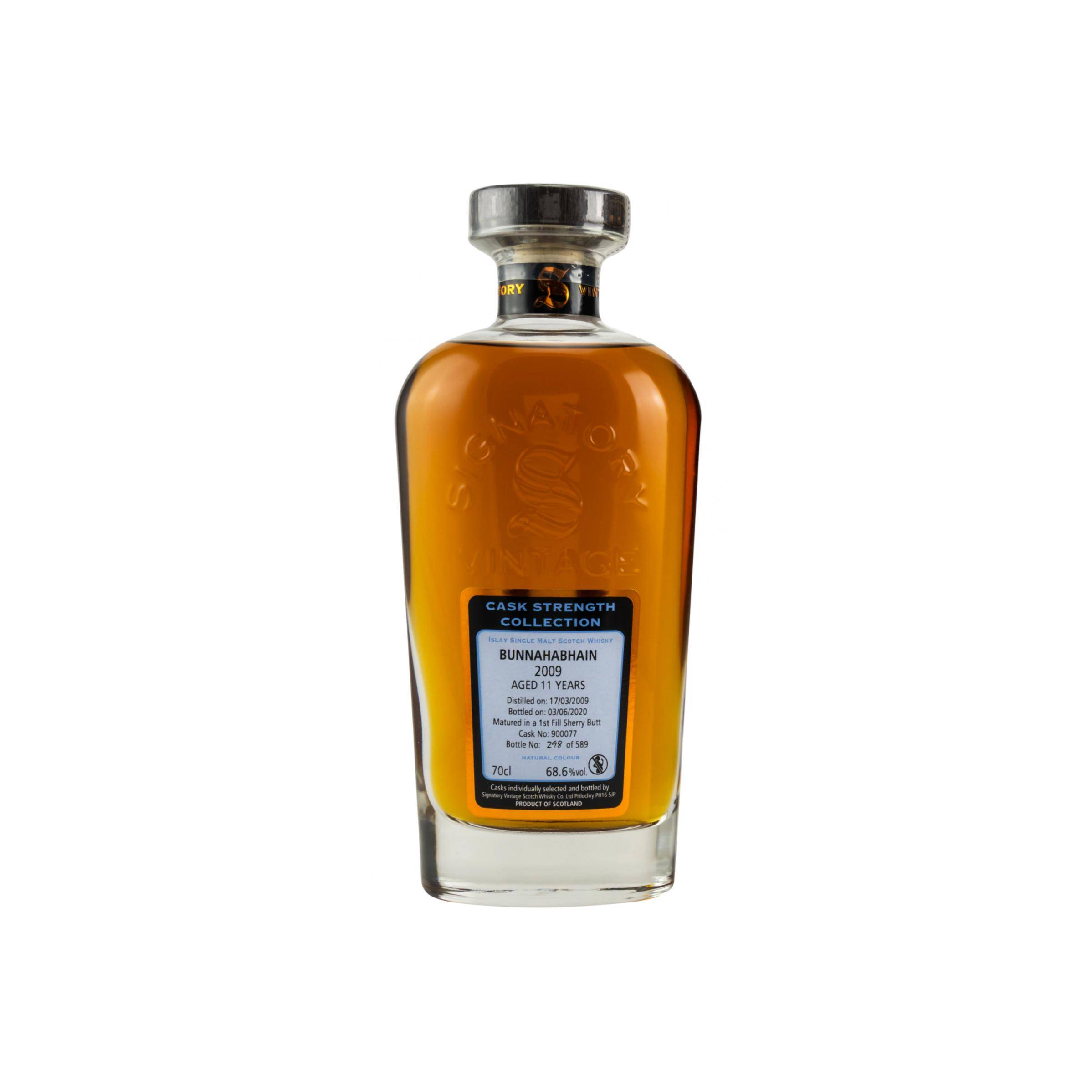 Bunnahabhain Cask Strength Collection 2009 11 Years Single Malt Whisky