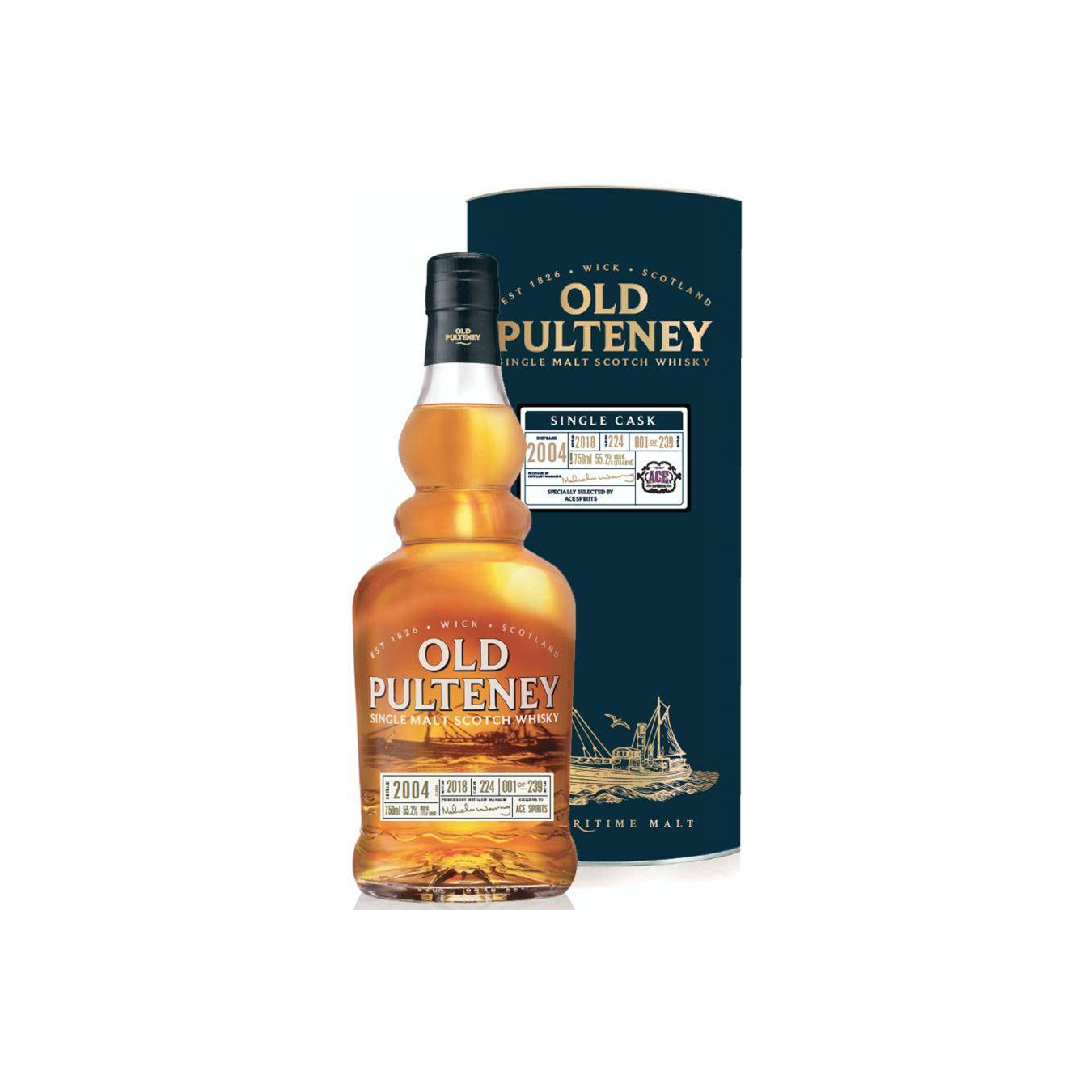 Old Pulteney Single Cask 2004 13 Years Single Malt Whisky