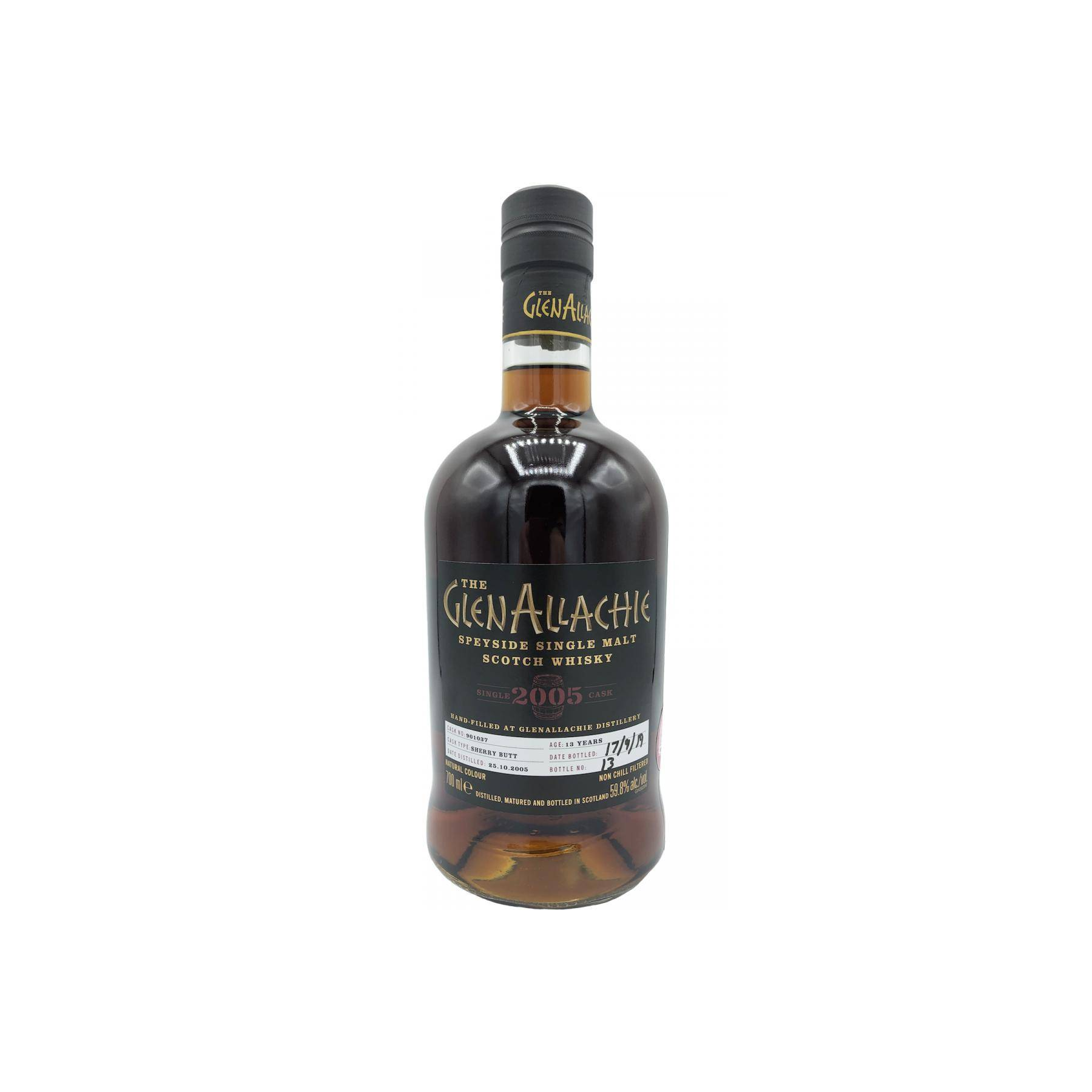 The GlenAllachie Single Cask 2005 13 Years Single Malt Whisky