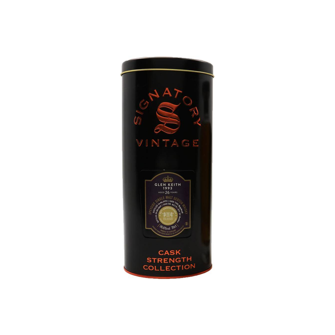 Glen Keith Cask Strength Collection 1993 26 Years Single Malt Whisky 2