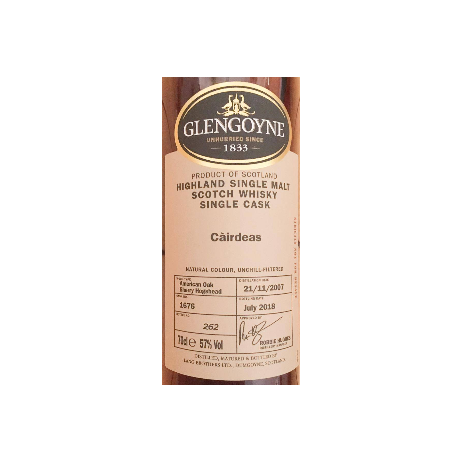 Glengoyne 2007 10 Years Single Malt Whisky 2