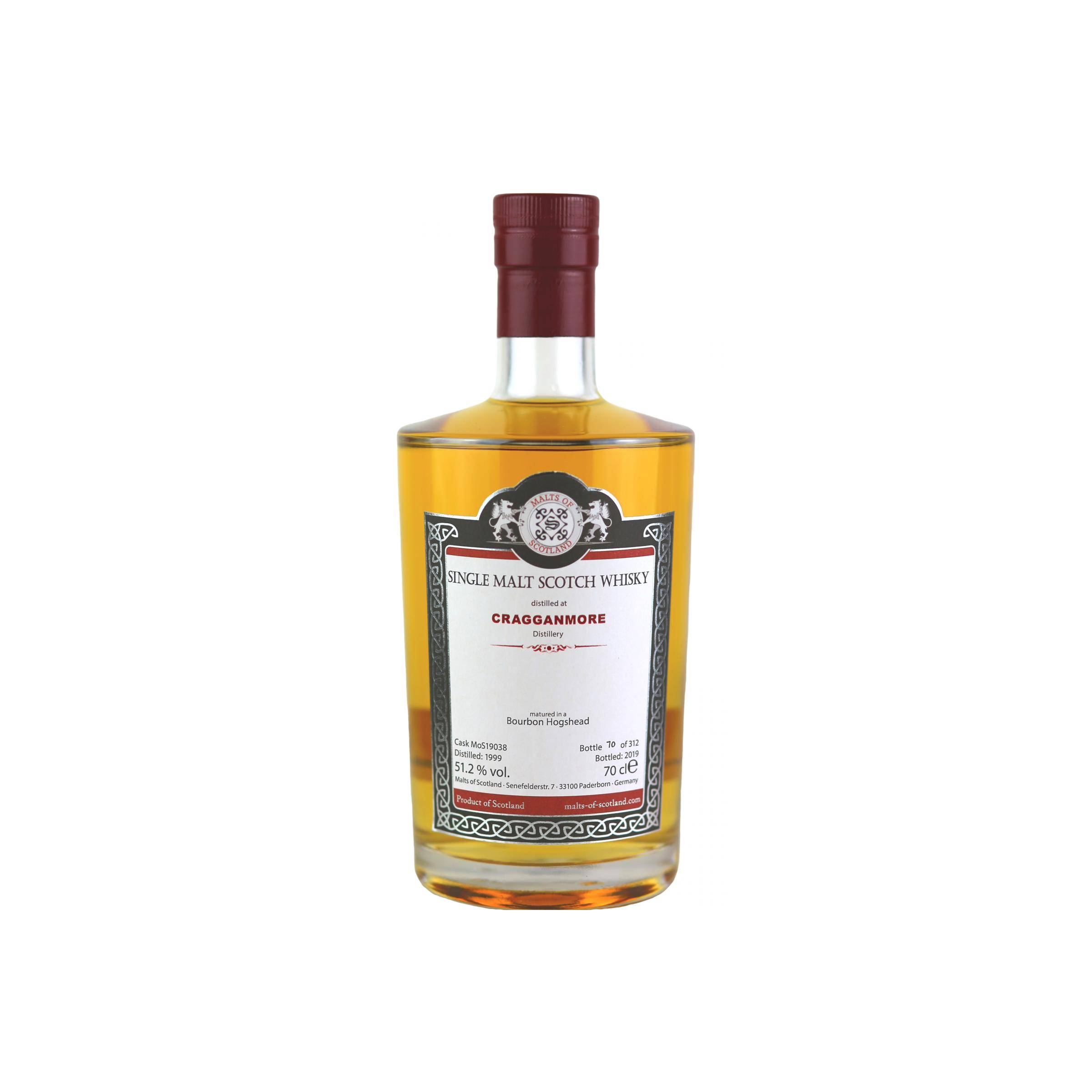 Cragganmore 1999 20 Years Single Malt Whisky