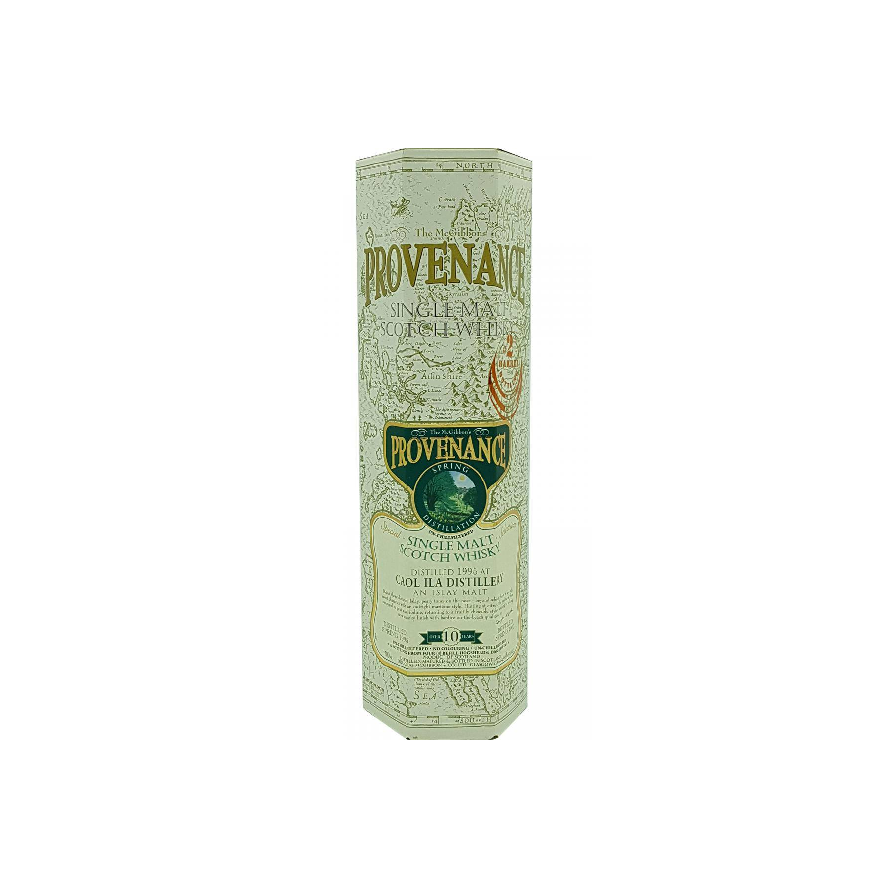 Caol Ila McGibbon's Provenance 1995 10 Years Single Malt Whisky 2