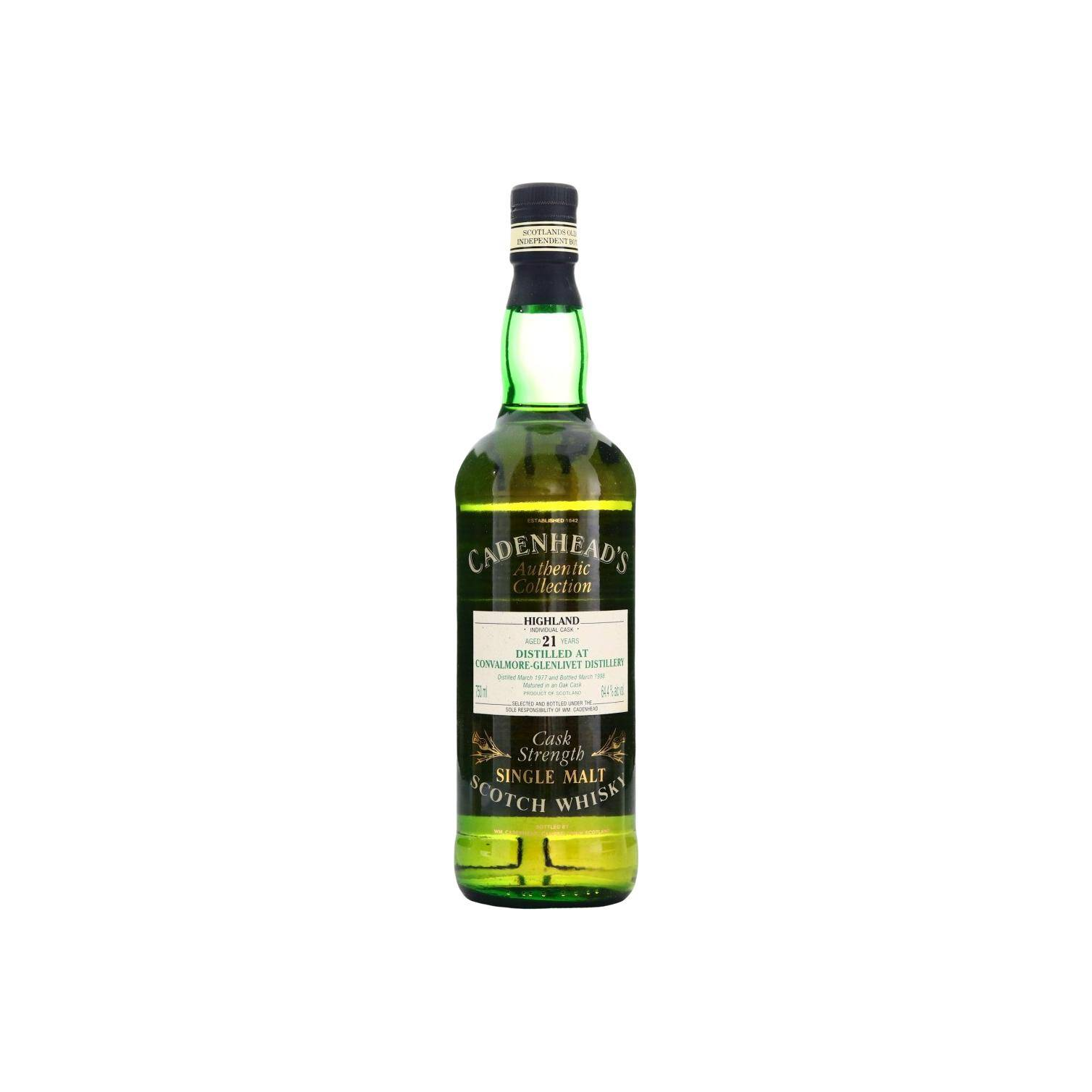 Convalmore Authentic Collection 1977 21 Years Single Malt Whisky