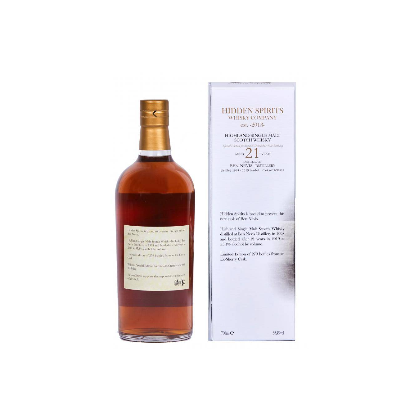 Ben Nevis 1998 21 Years Single Malt Whisky 3
