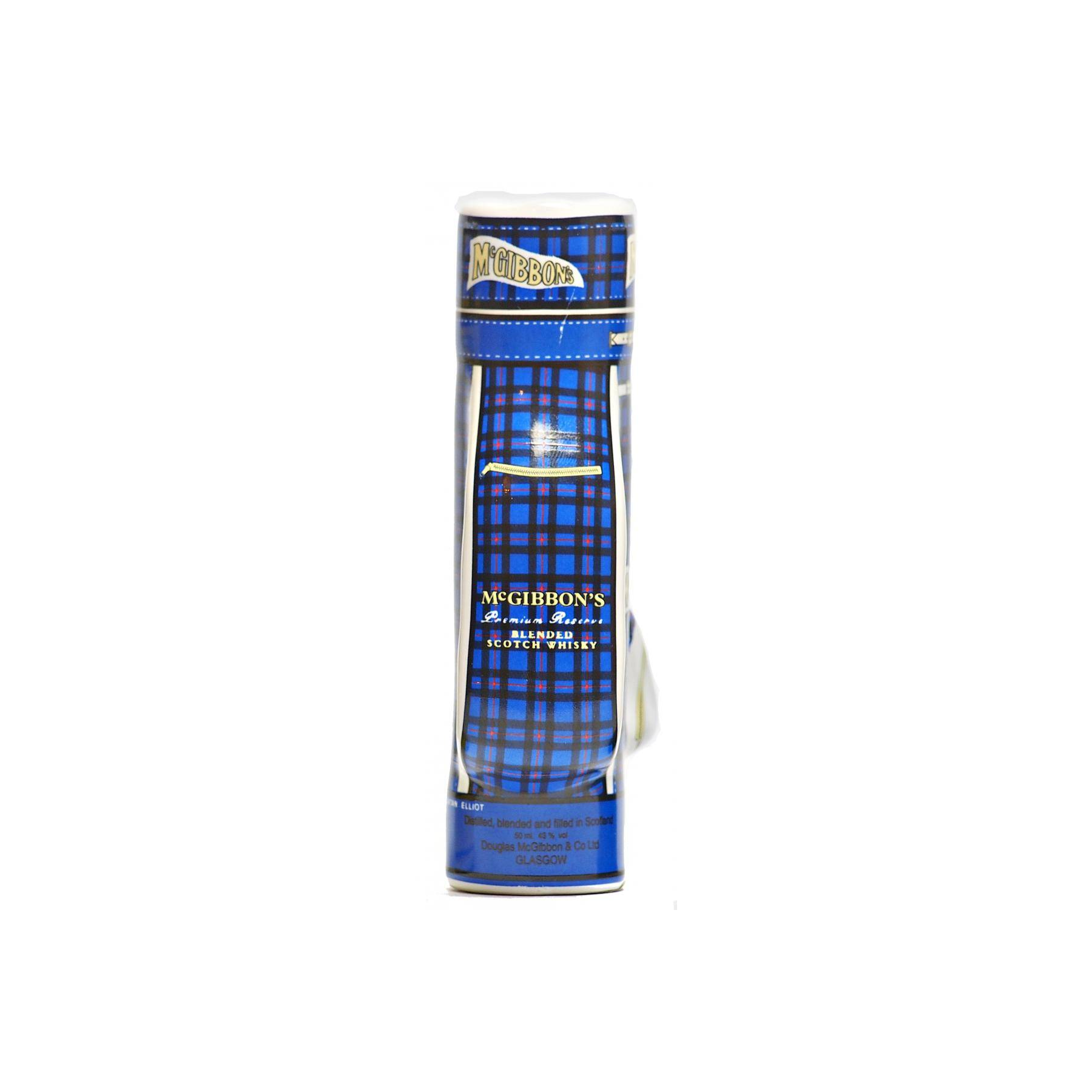 McGibbon's Golf Bag Decanter Tartan Elliot 2