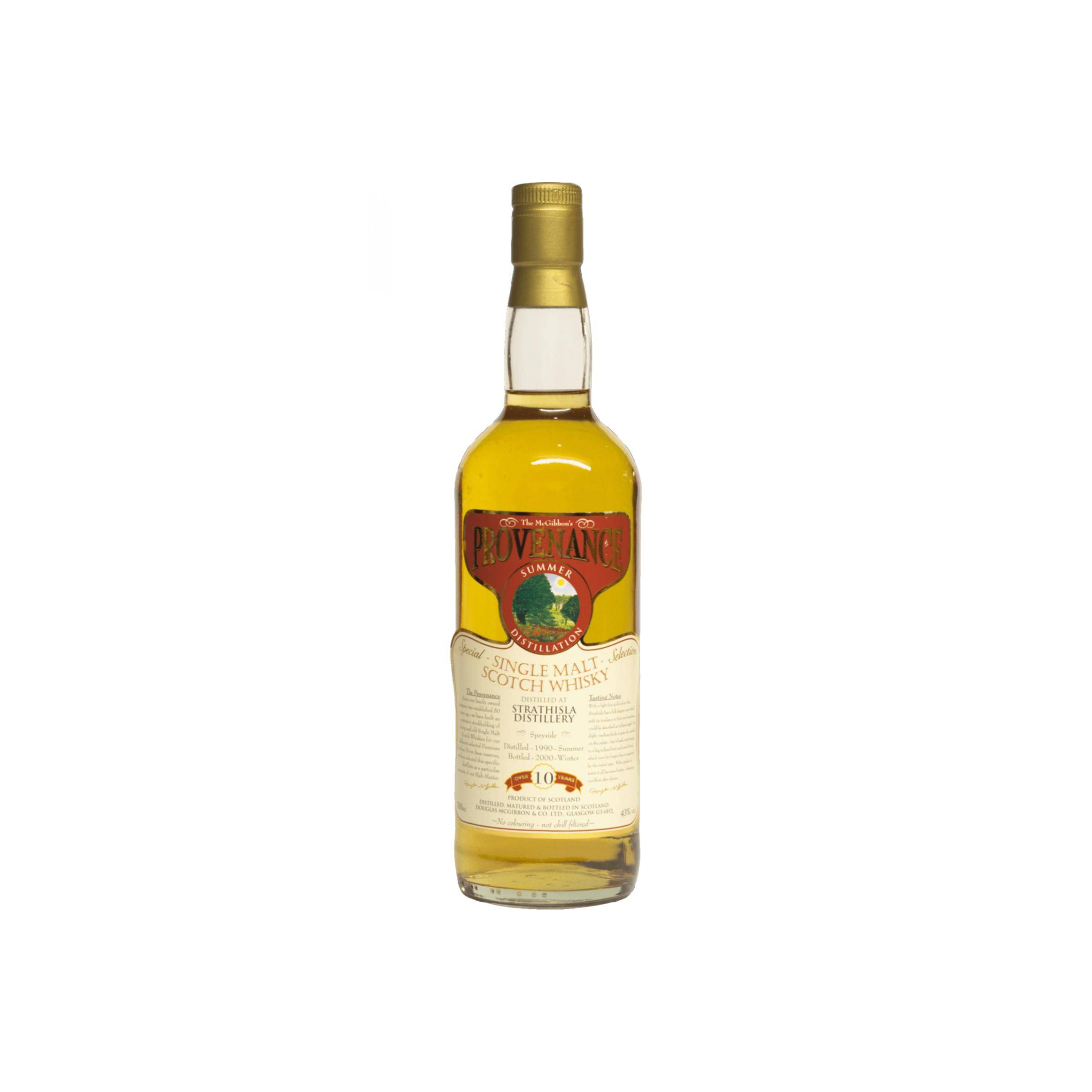 Strathisla McGibbon's Provenance 1990 10 Years Single Malt Whisky