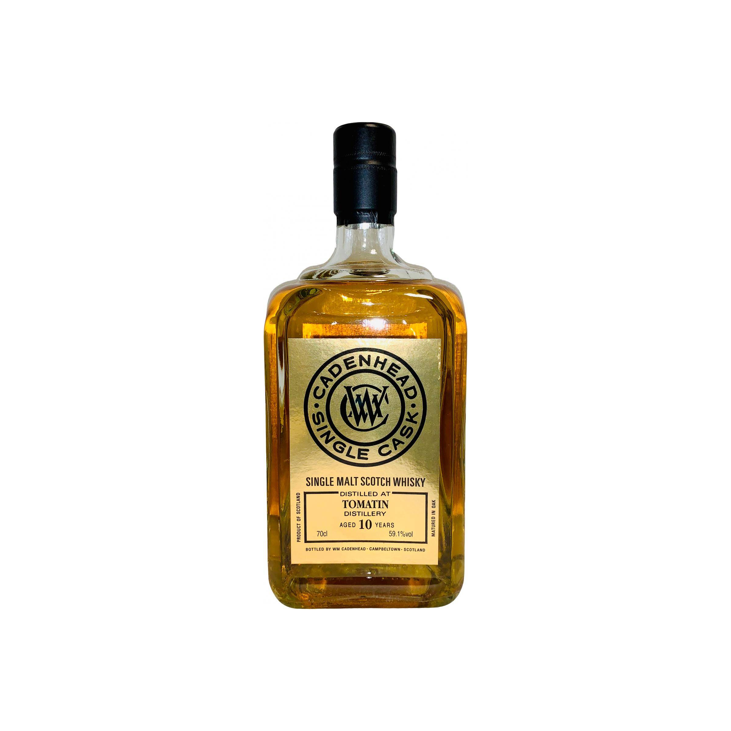 Tomatin Single Cask 2009 10 Years Single Malt Whisky