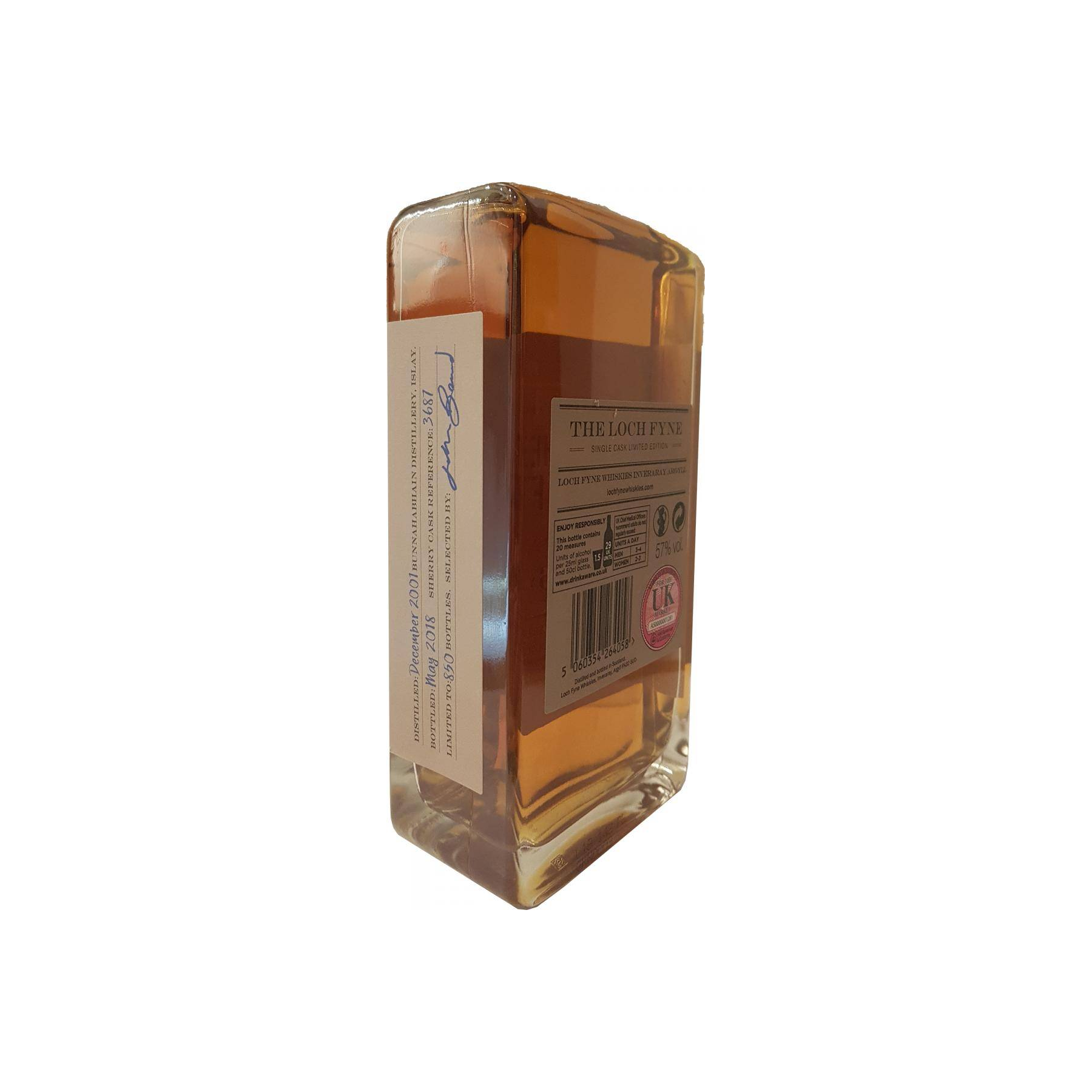 Bunnahabhain Single Cask 2001 16 Years Single Malt Whisky 2