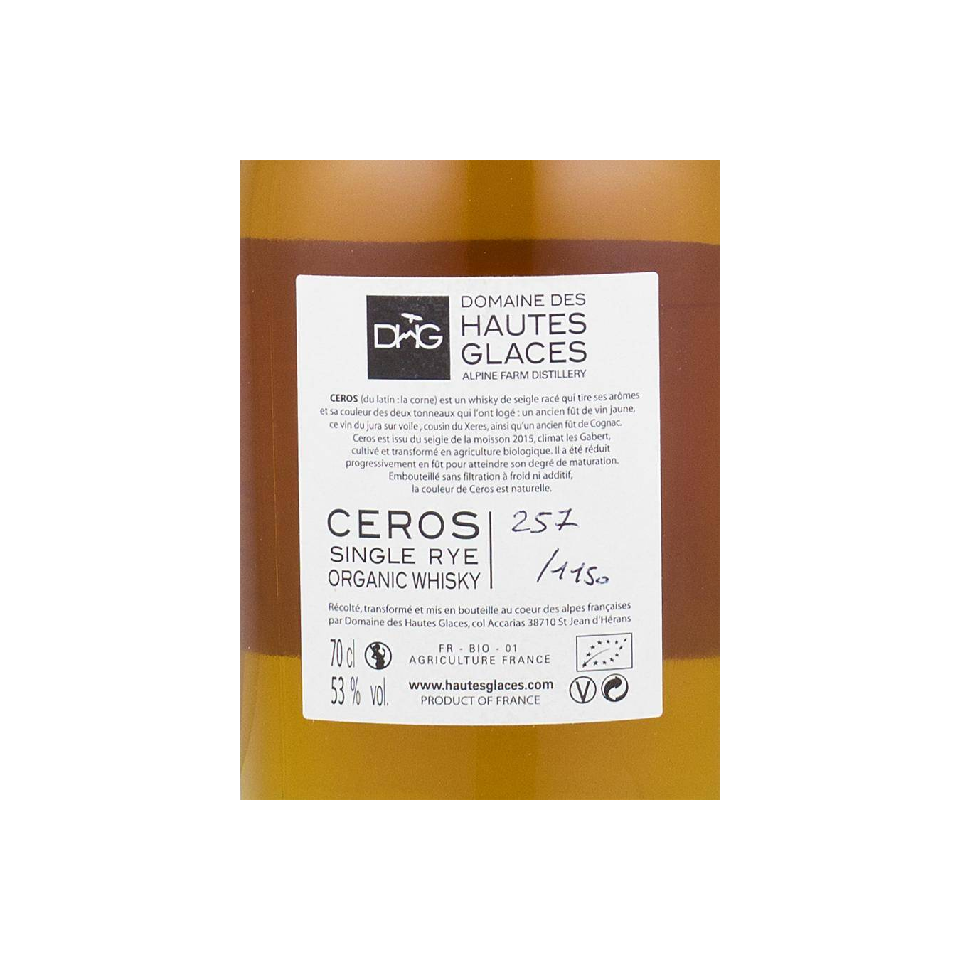 Ace 2016 3 Years Rye Whisky 2