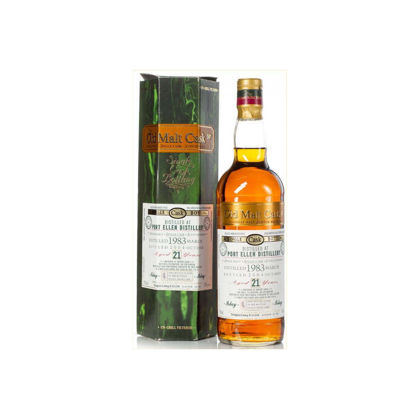 Port Ellen Old Malt Cask 1983 21 Years Single Malt Whisky 2