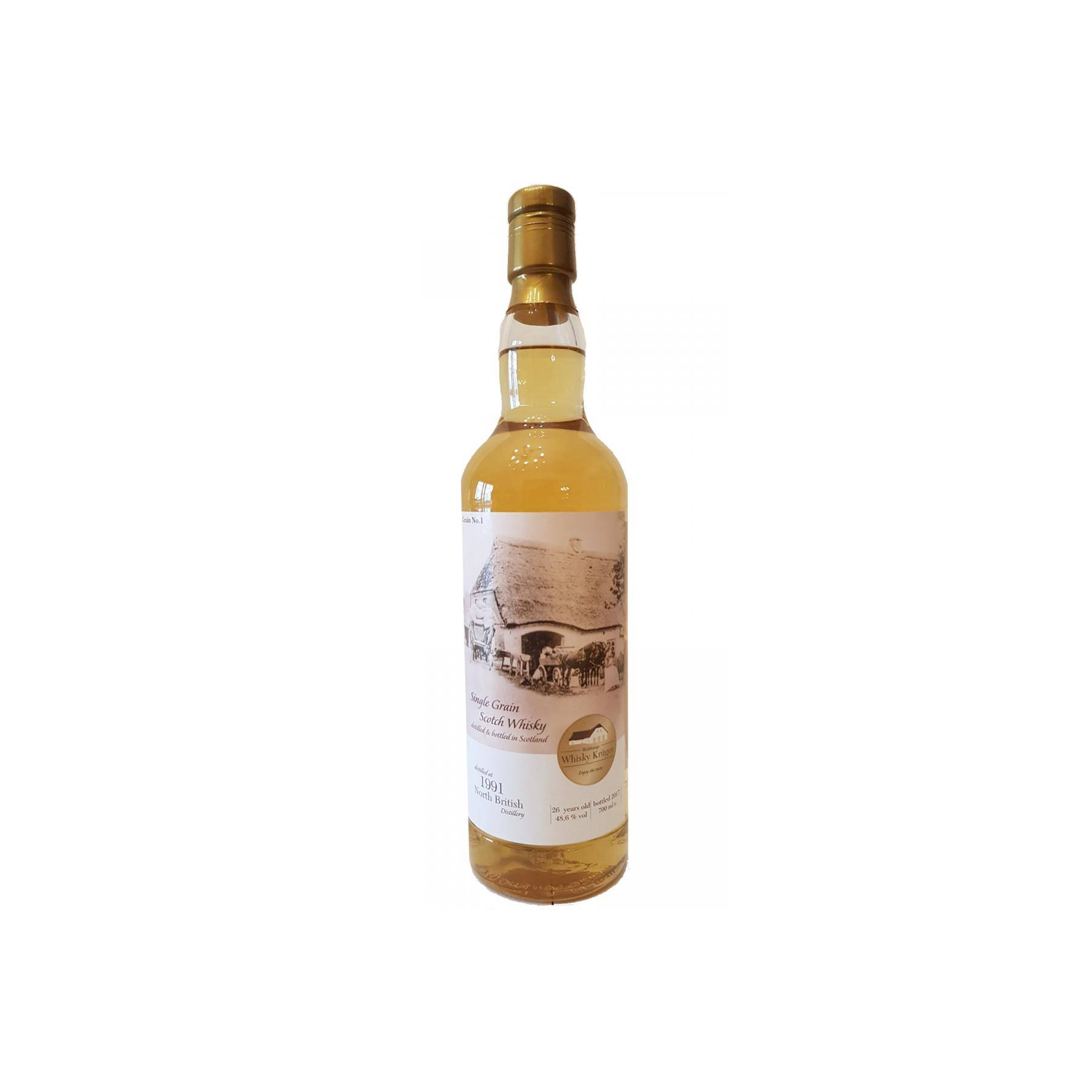 North British 1991 26 Years Single Grain Whisky