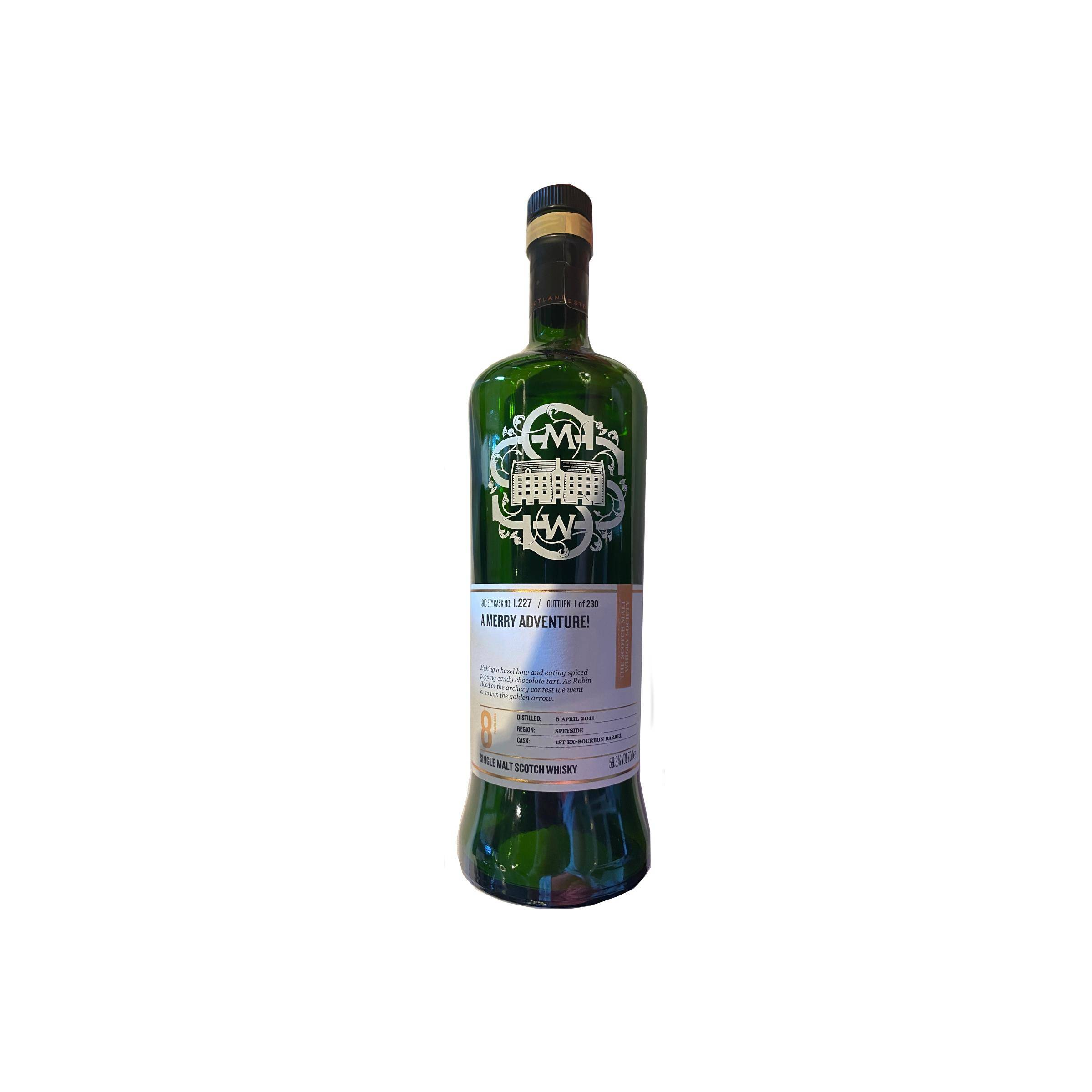 The Scotch Malt Whisky Society 2011 8 Years Single Malt Whisky
