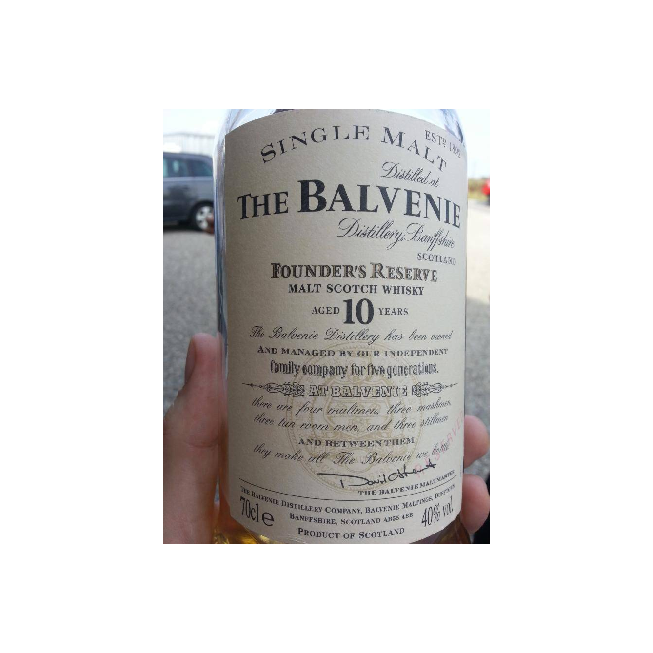 The Balvenie 10 Years Single Malt Whisky 3