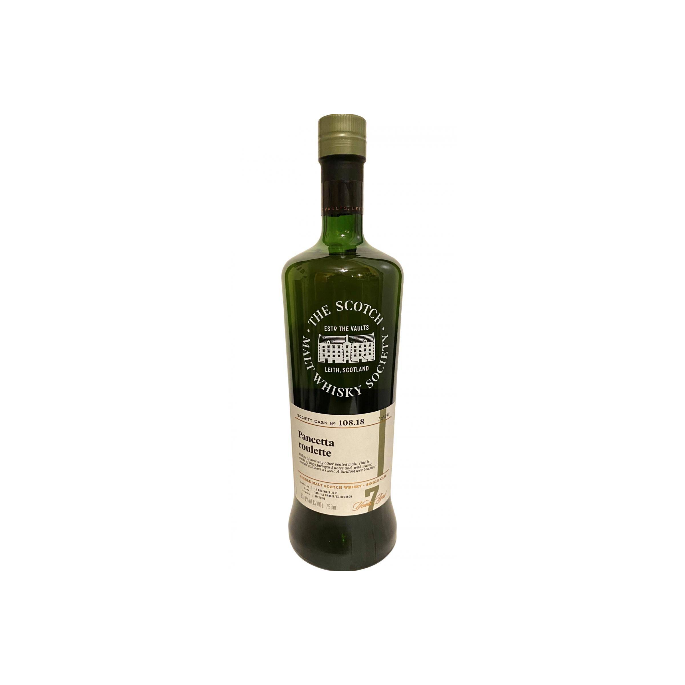 The Scotch Malt Whisky Society 2011 7 Years Single Malt Whisky