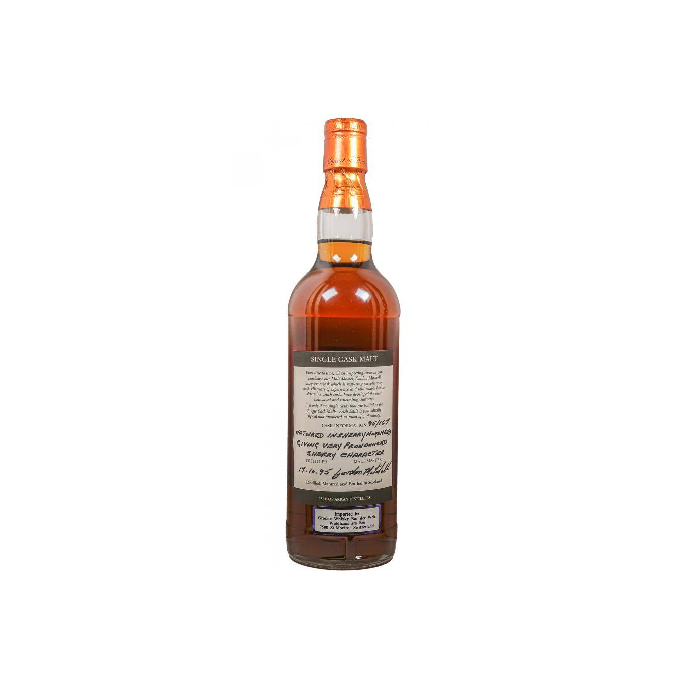 Arran 1995 6 Years Single Malt Whisky 3