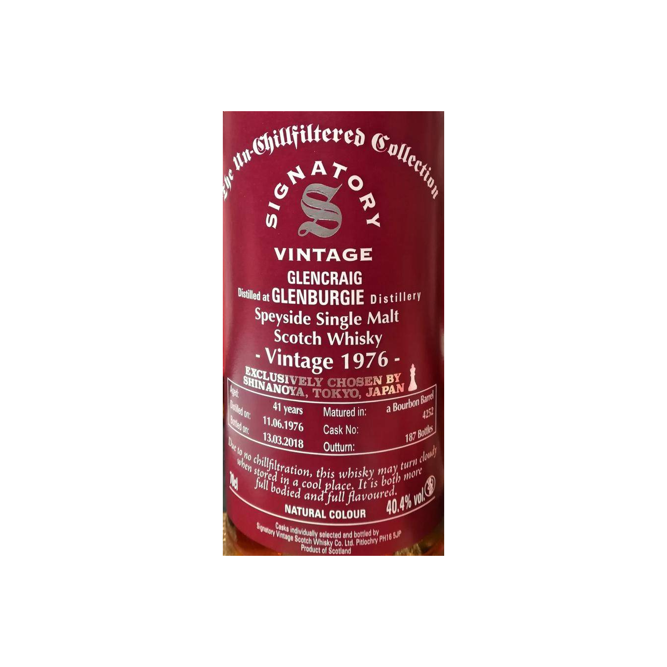 Glenburgie 1976 41 Years Single Malt Whisky 3
