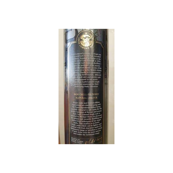 Loch Lomond Single Cask 2007 11 Years Single Malt Whisky 3