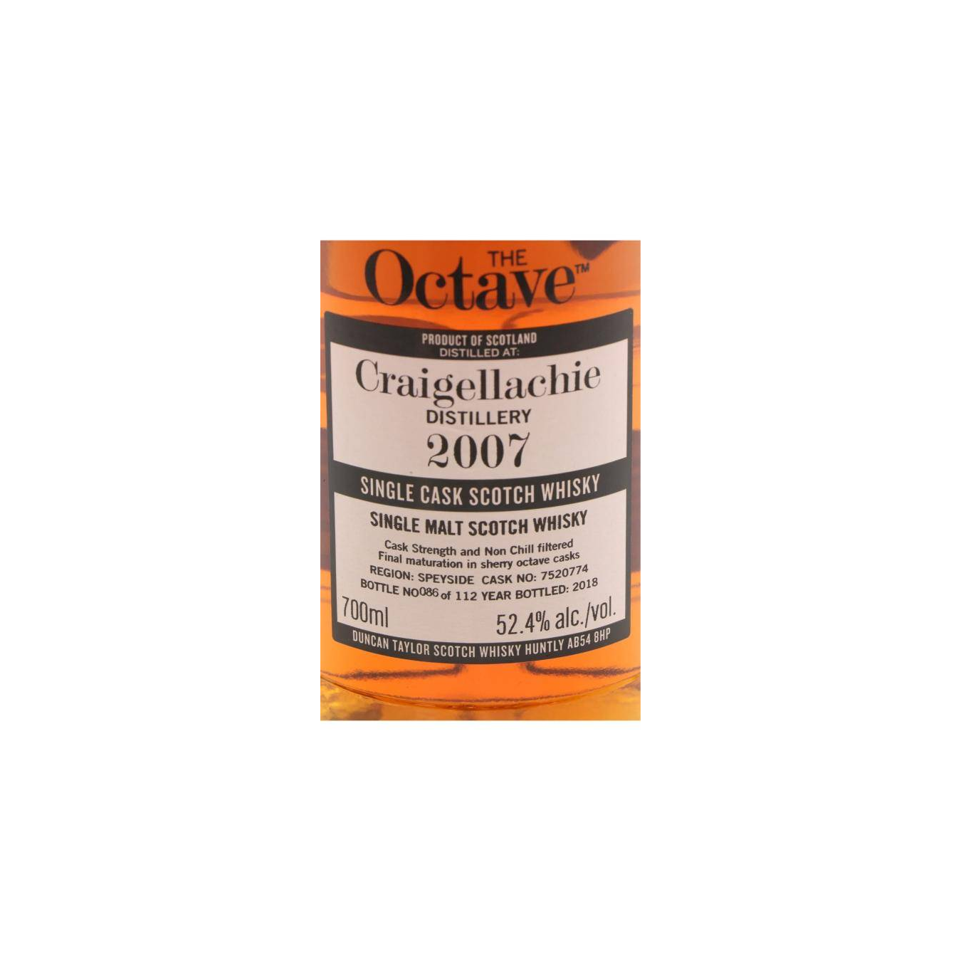 Craigellachie 2007 11 Years Single Malt Whisky