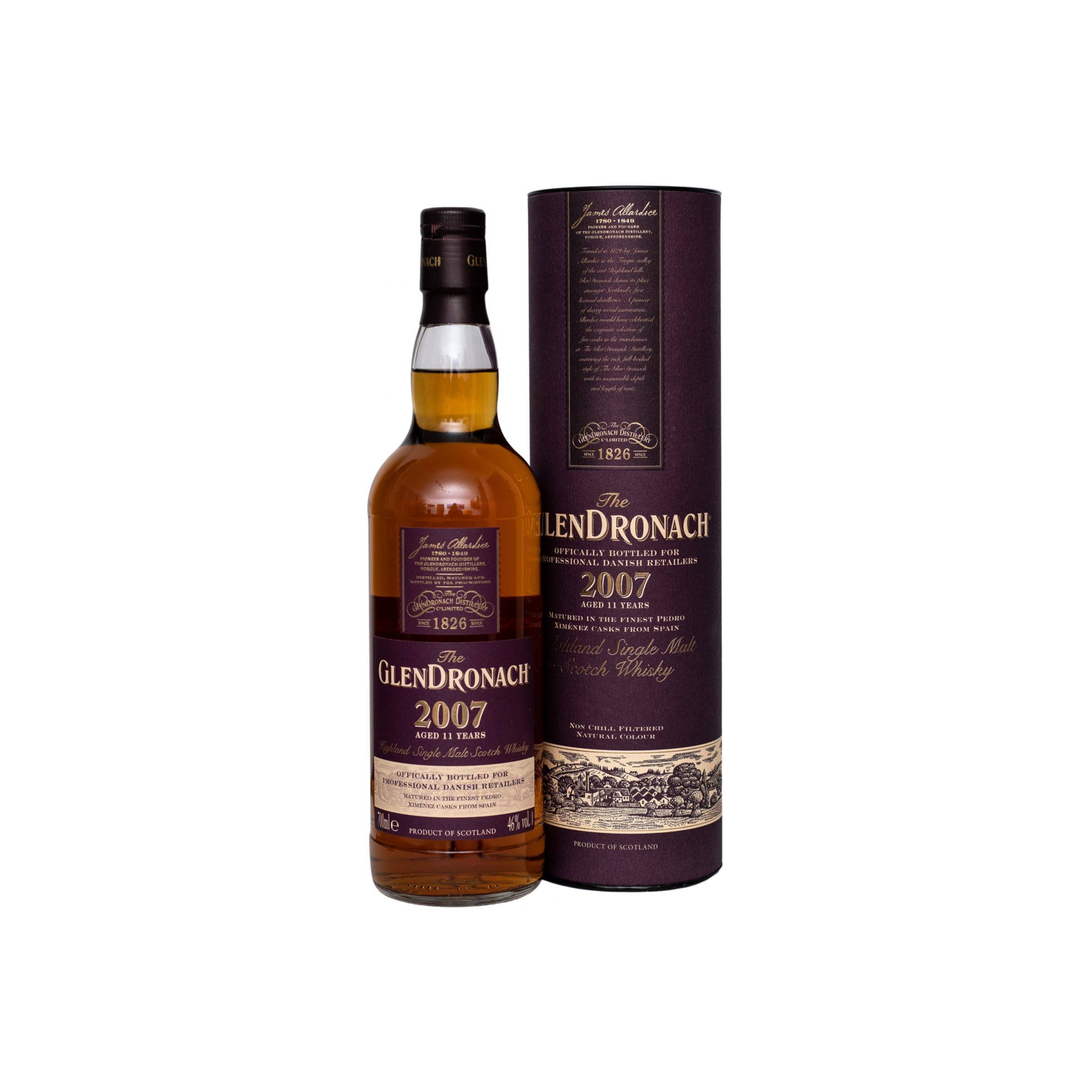 GlenDronach 2007 11 Years Single Malt Whisky 3