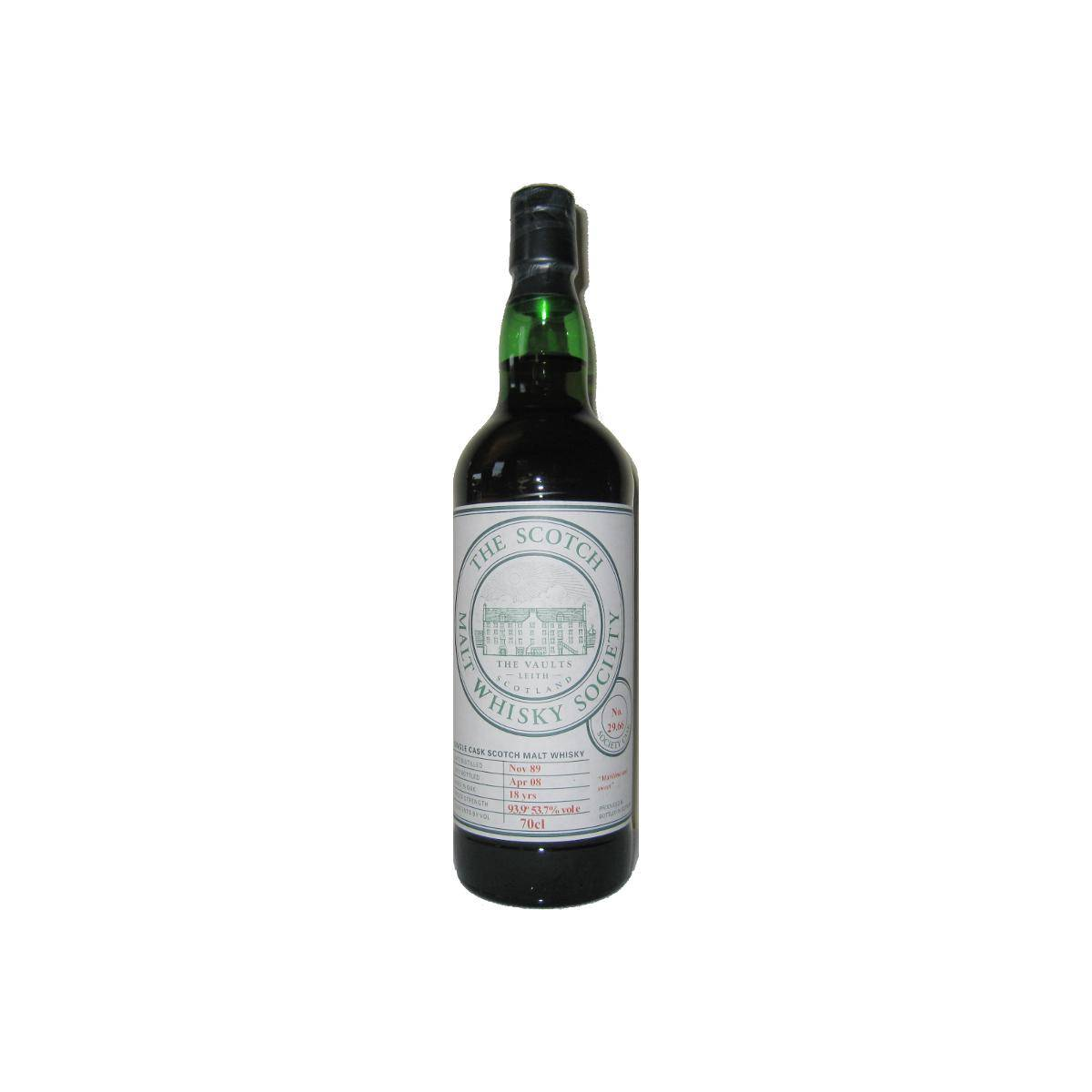 The Scotch Malt Whisky Society 1989 18 Years Single Malt Whisky