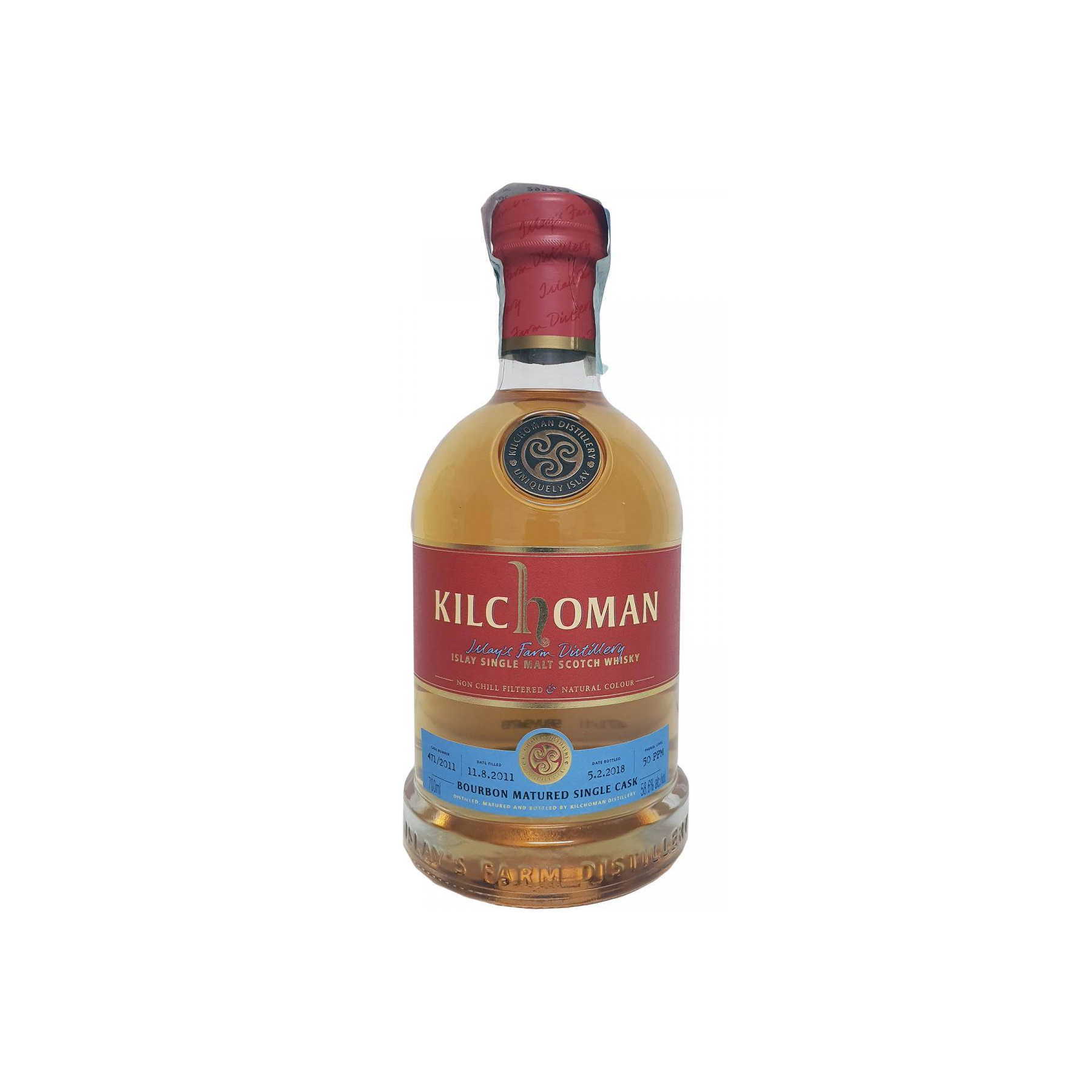 Kilchoman 2011 6 Years Single Malt Whisky