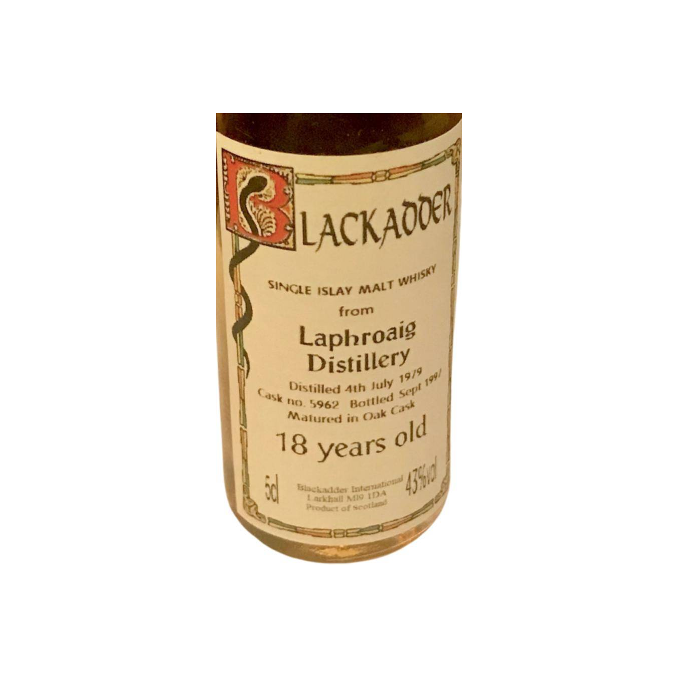 Laphroaig 1979 18 Years Single Malt Whisky