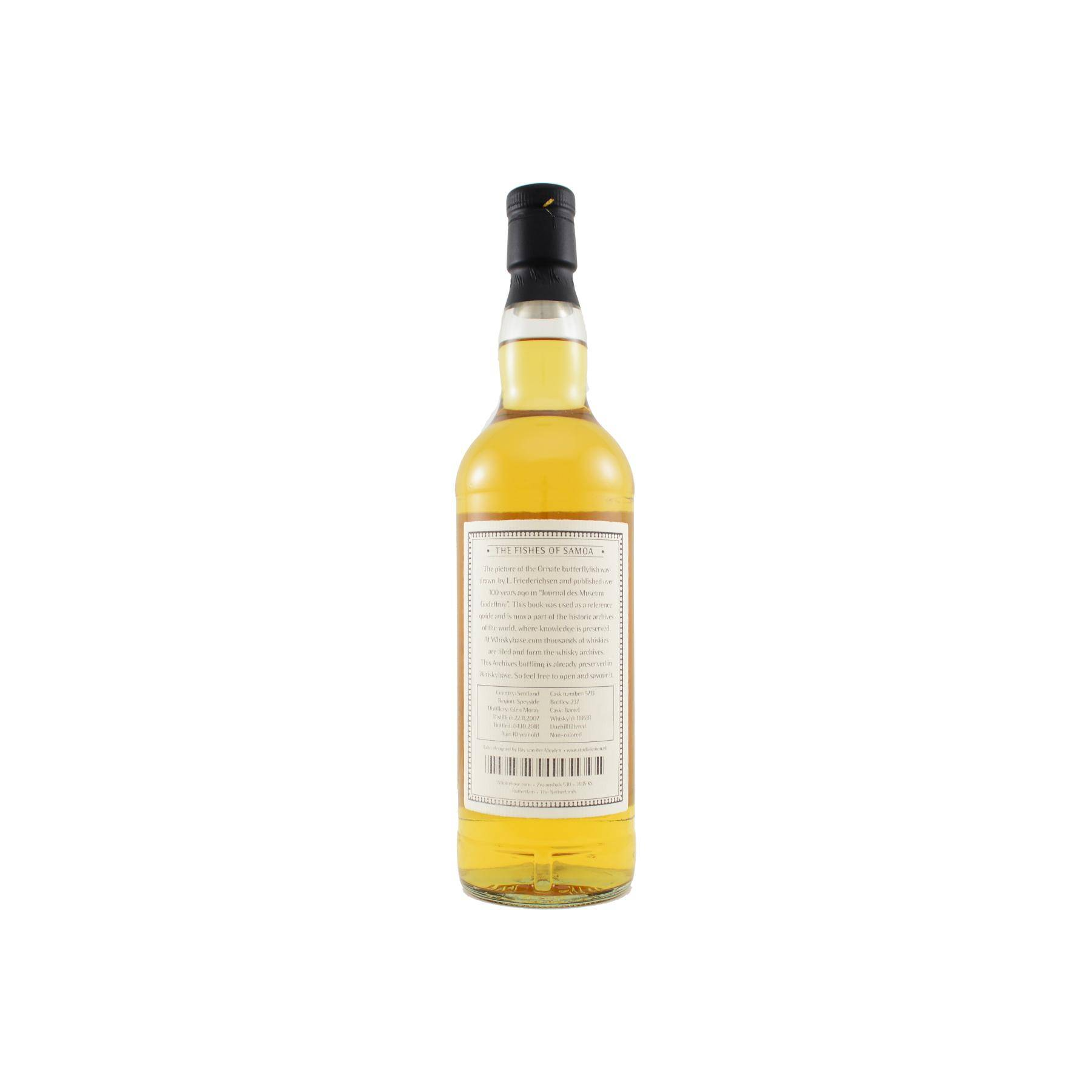 Glen Moray 2007 10 Years Single Malt Whisky 2