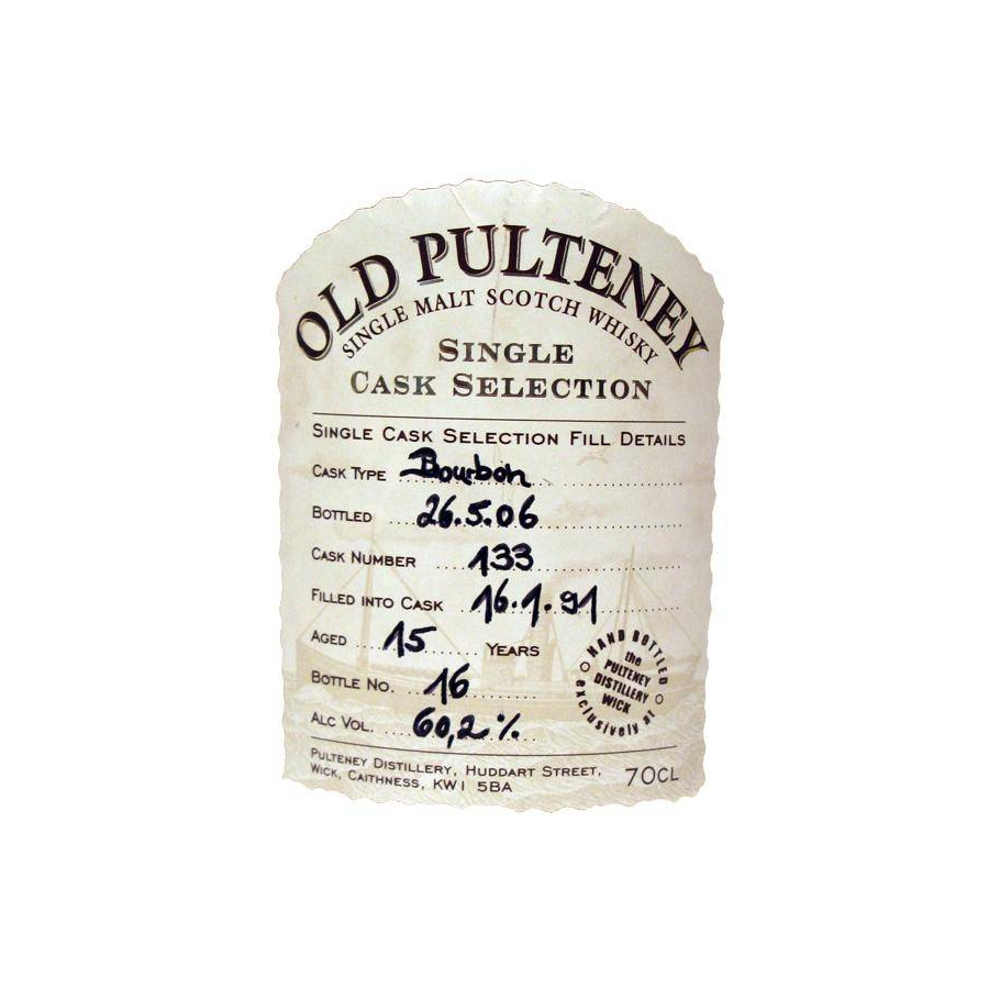 Old Pulteney 1991 15 Years Single Malt Whisky 2