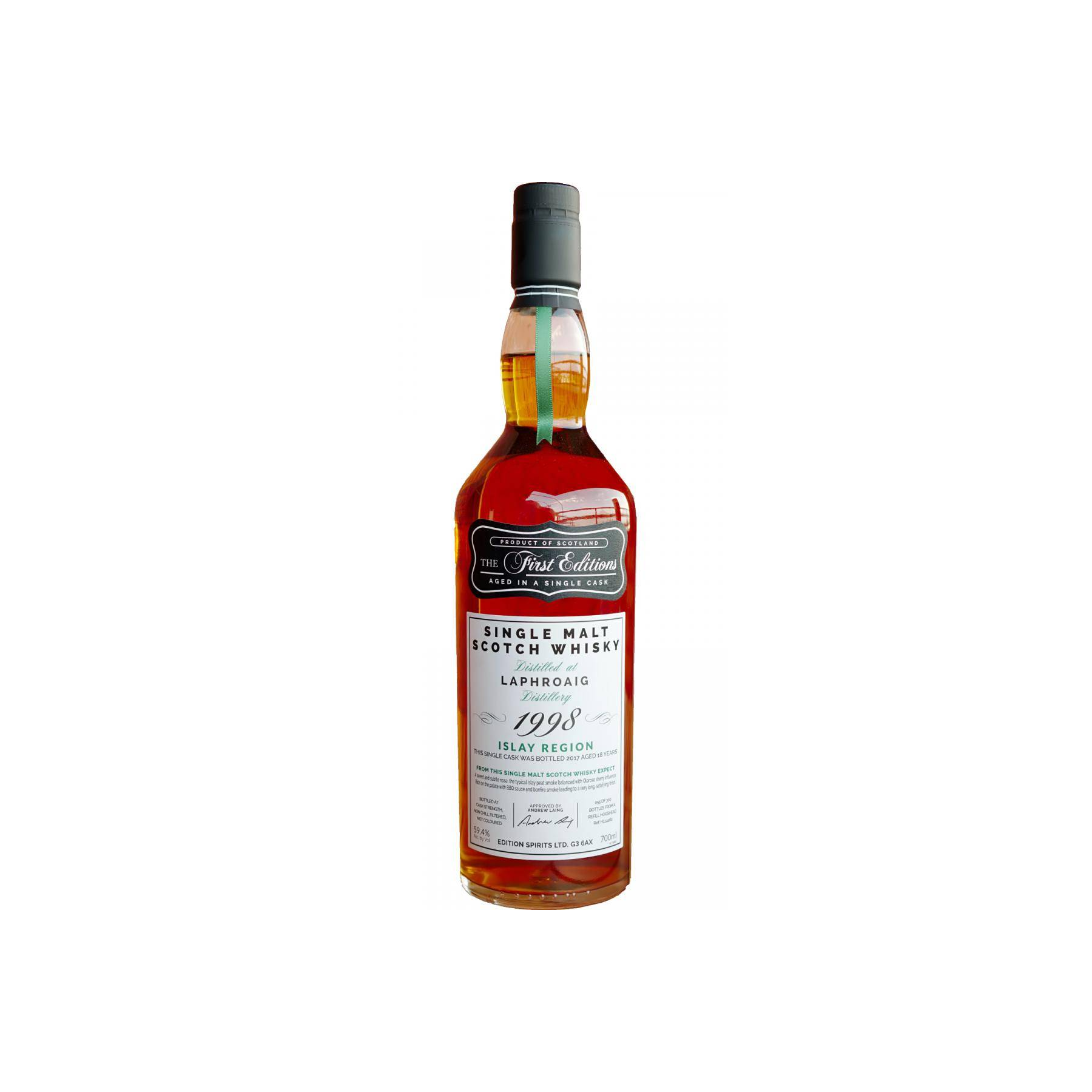Laphroaig The First Editions 1998 18 Years Single Malt Whisky