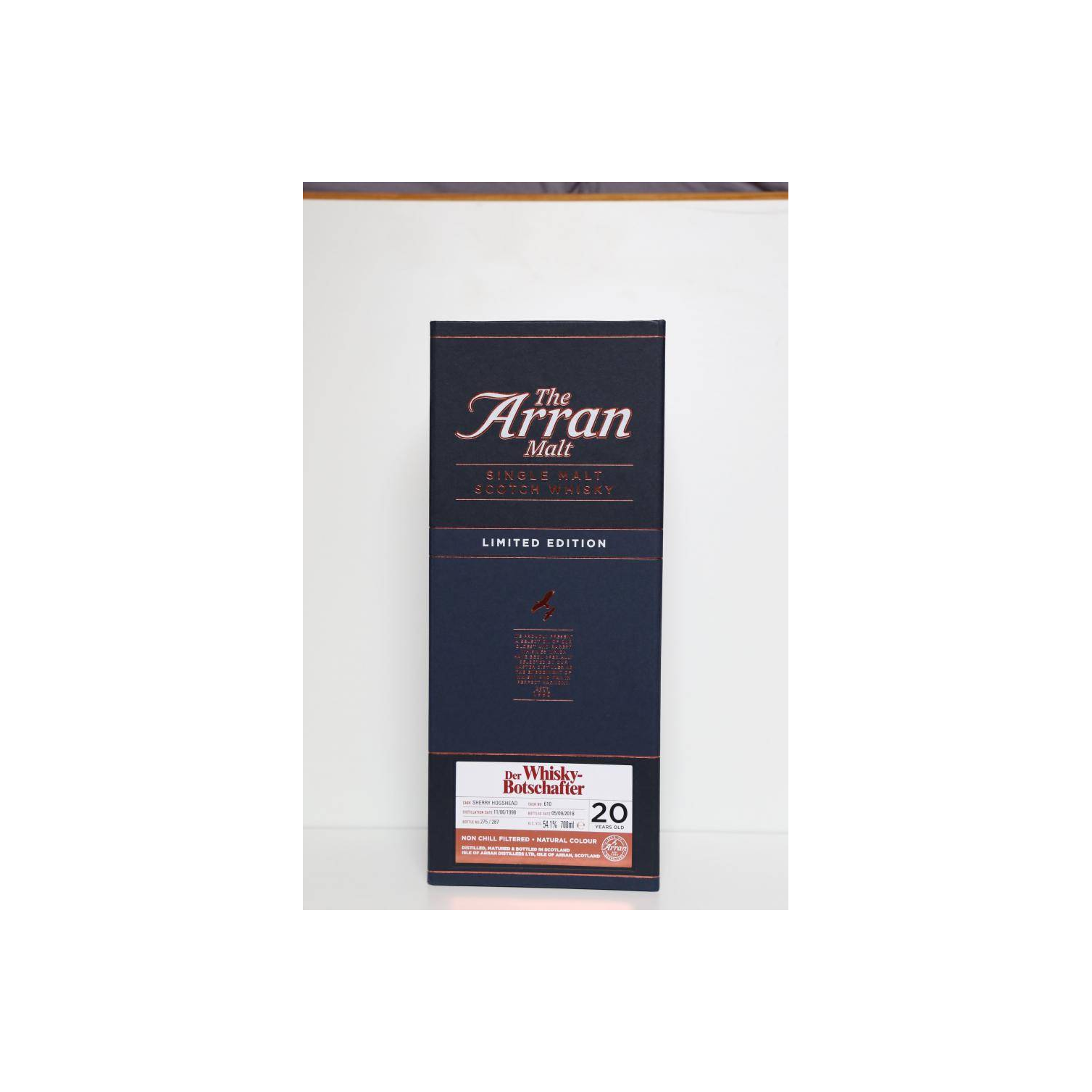 Arran Limited Edition 1998 20 Years Single Malt Whisky