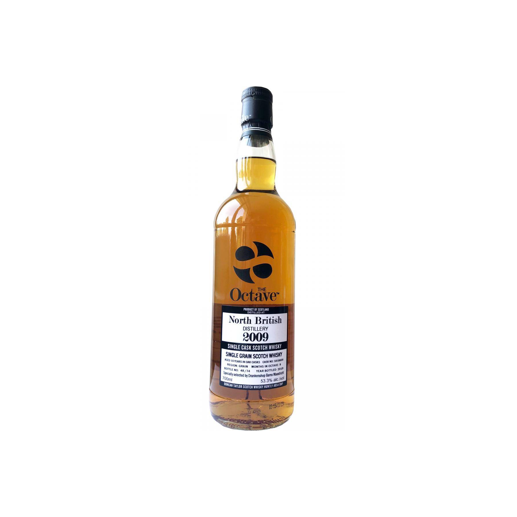 North British The Octave 2009 10 Years Single Grain Whisky