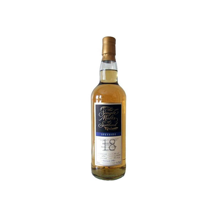 BenRiach The Single Malts of Scotland 1990 18 Years Single Malt Whisky