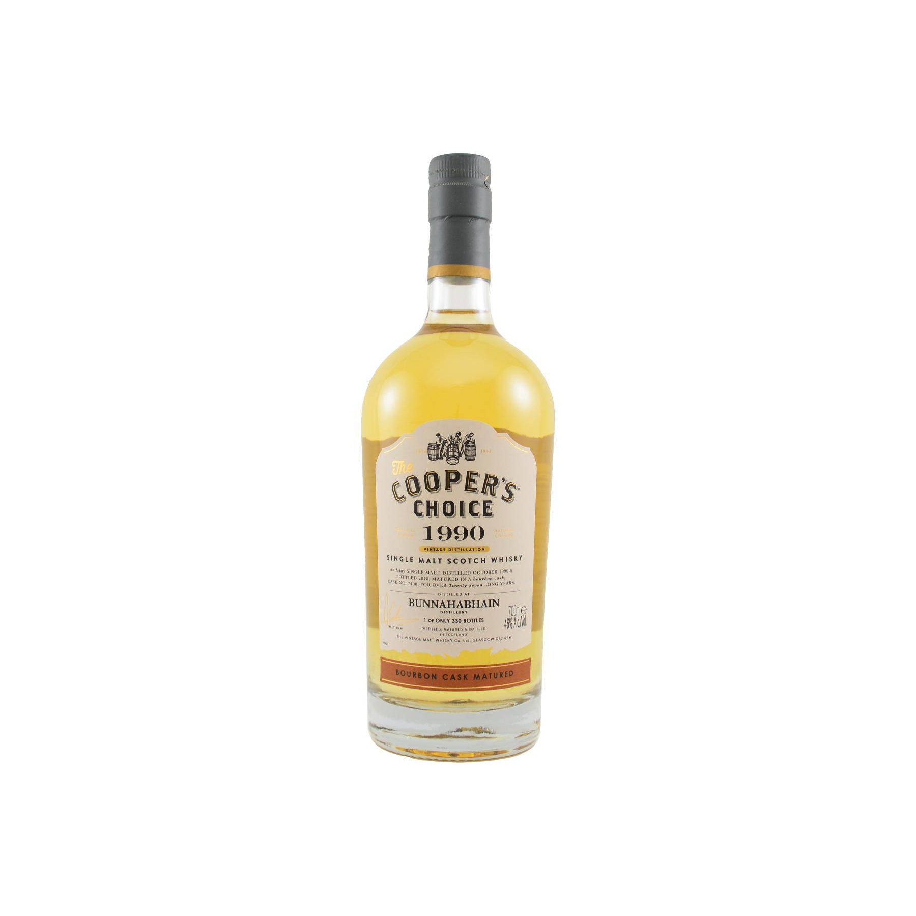 Bunnahabhain The Cooper's Choice 1990 27 Years Single Malt Whisky
