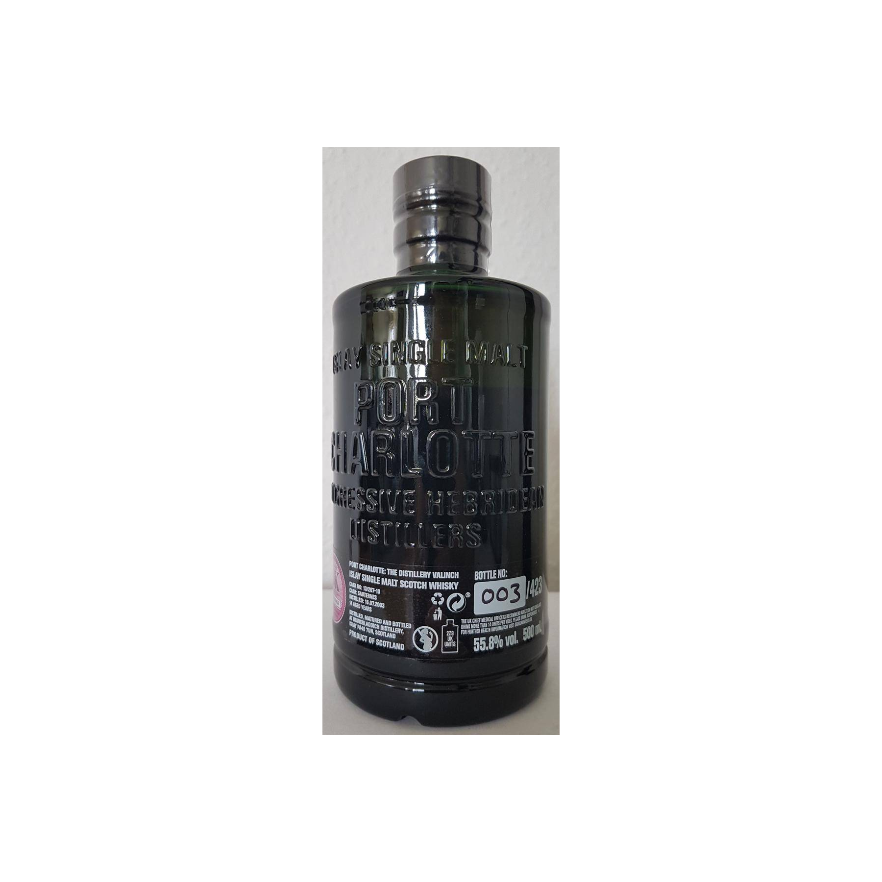 Port Charlotte 2003 14 Years Single Malt Whisky 2