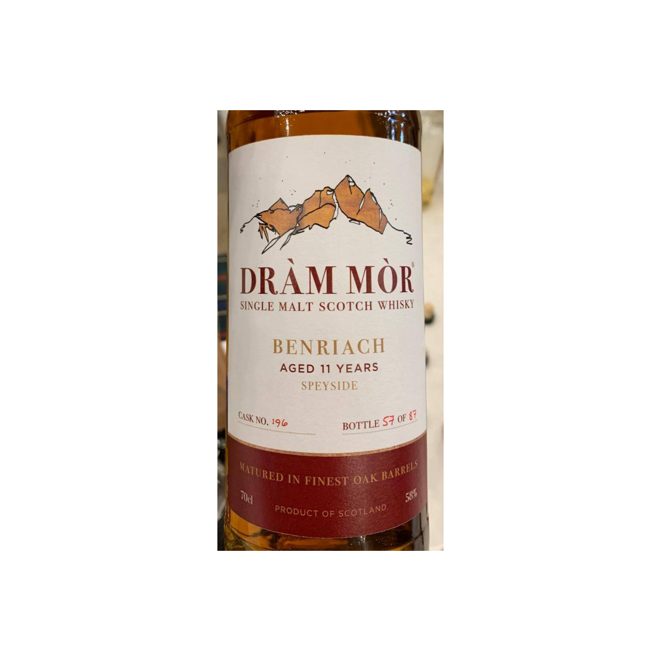 BenRiach 11 Years Single Malt Whisky