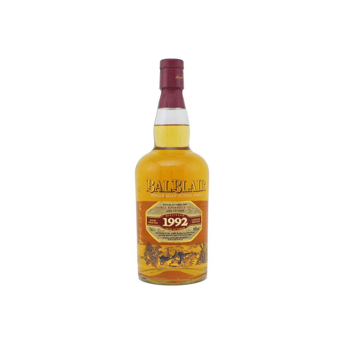 Balblair 1992 13 Years Single Malt Whisky