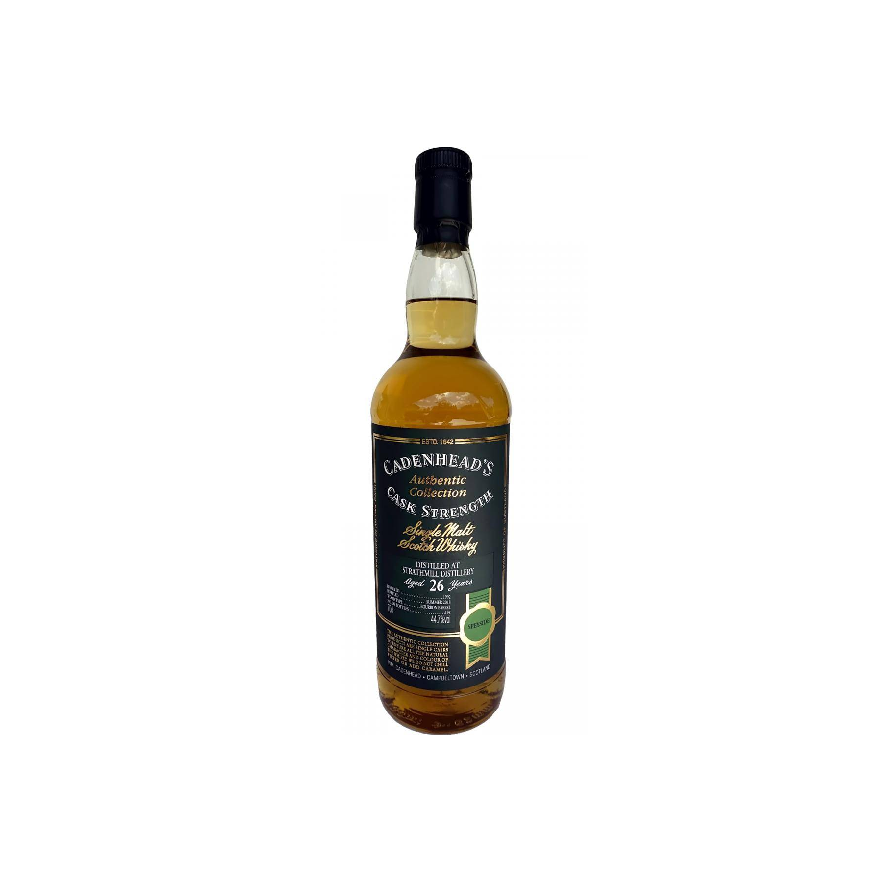 Strathmill Authentic Collection 1992 26 Years Single Malt Whisky