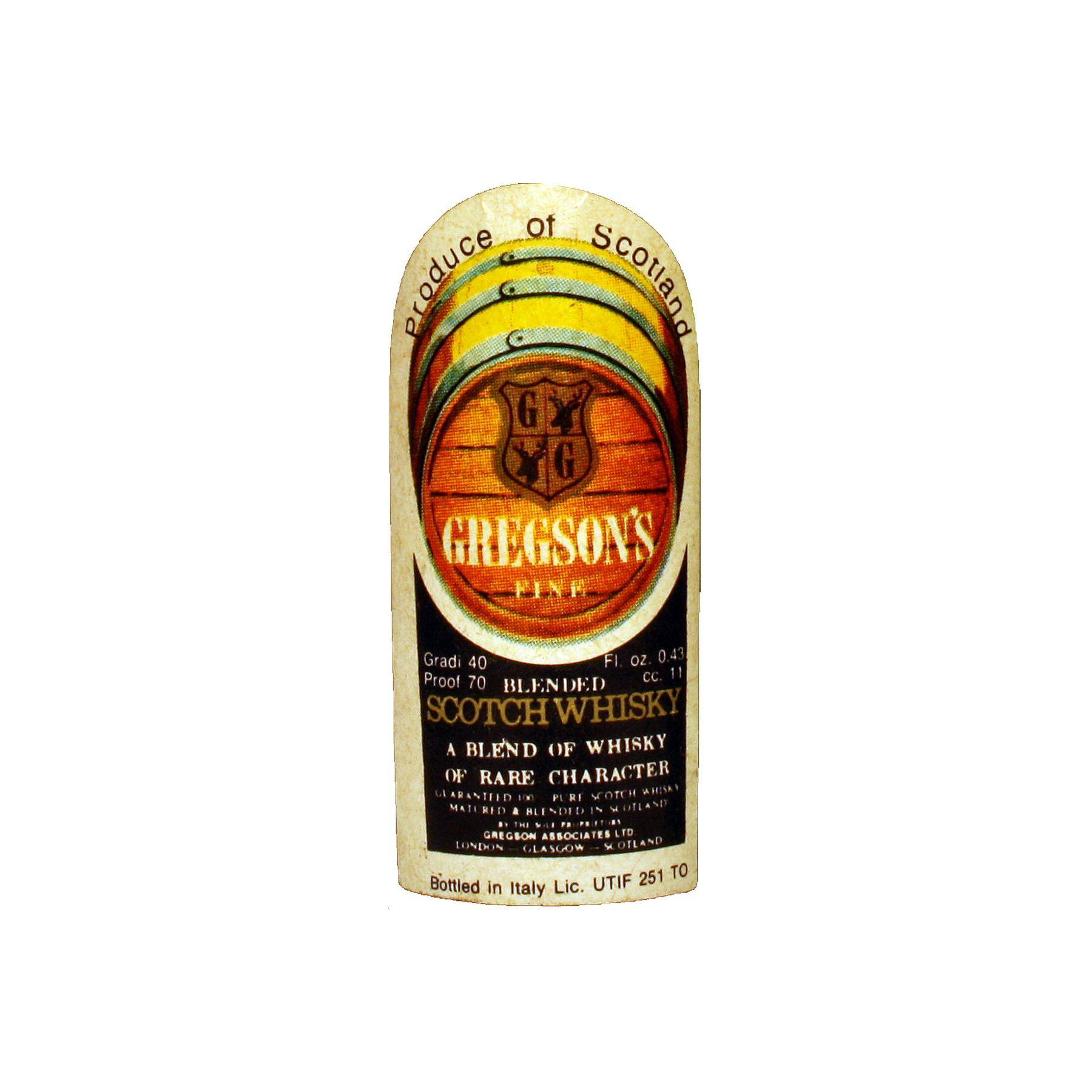Gregson's Fine Blended Scotch Whisky 3