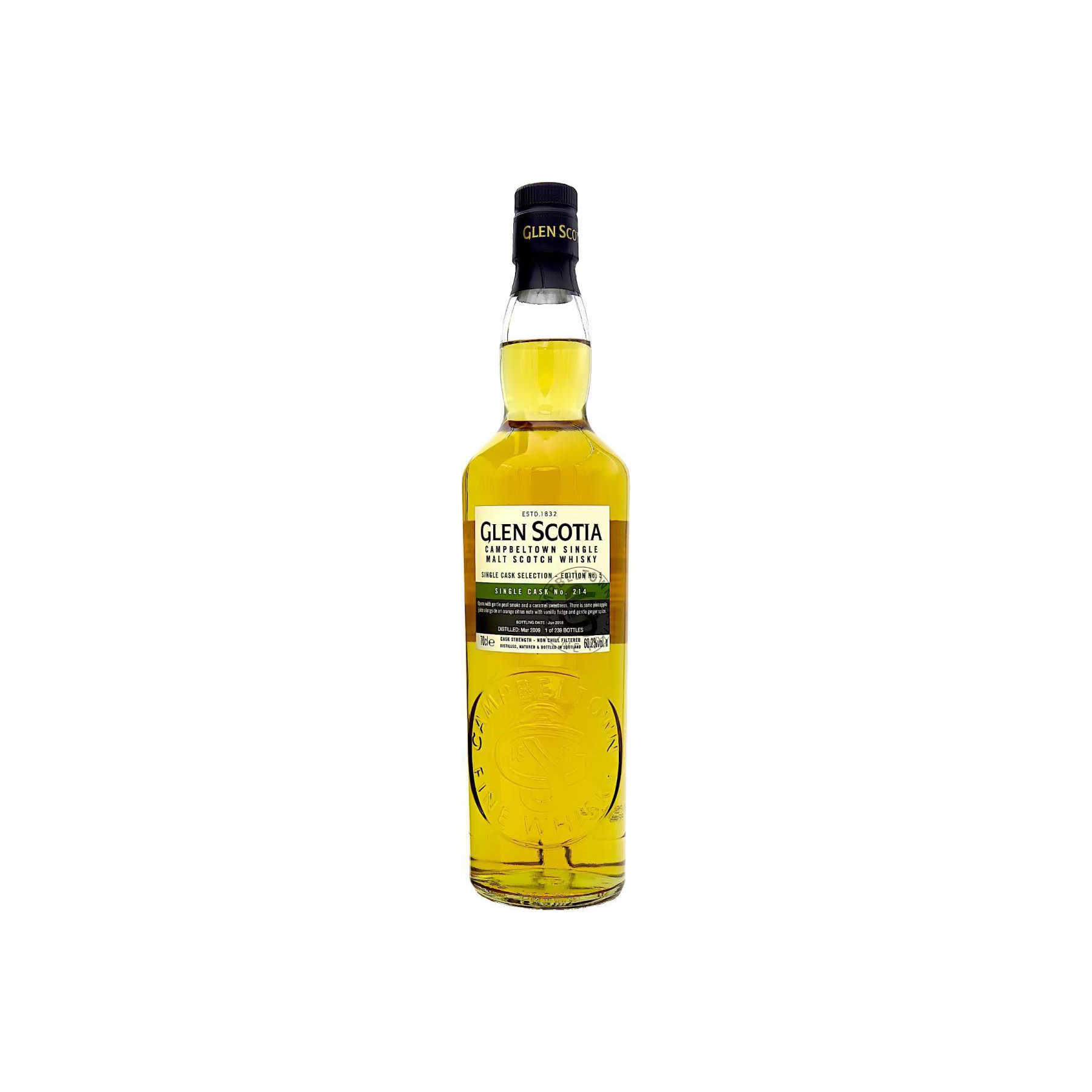Glen Scotia 2009 8 Years Single Malt Whisky