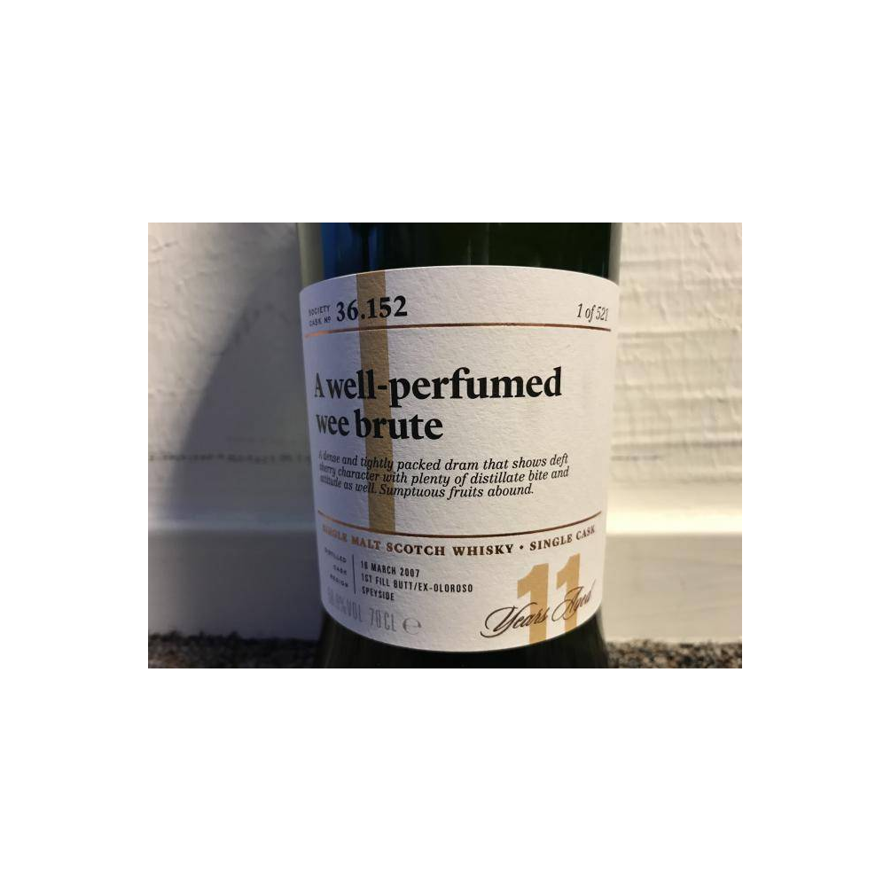The Scotch Malt Whisky Society 2007 11 Years Single Malt Whisky 2