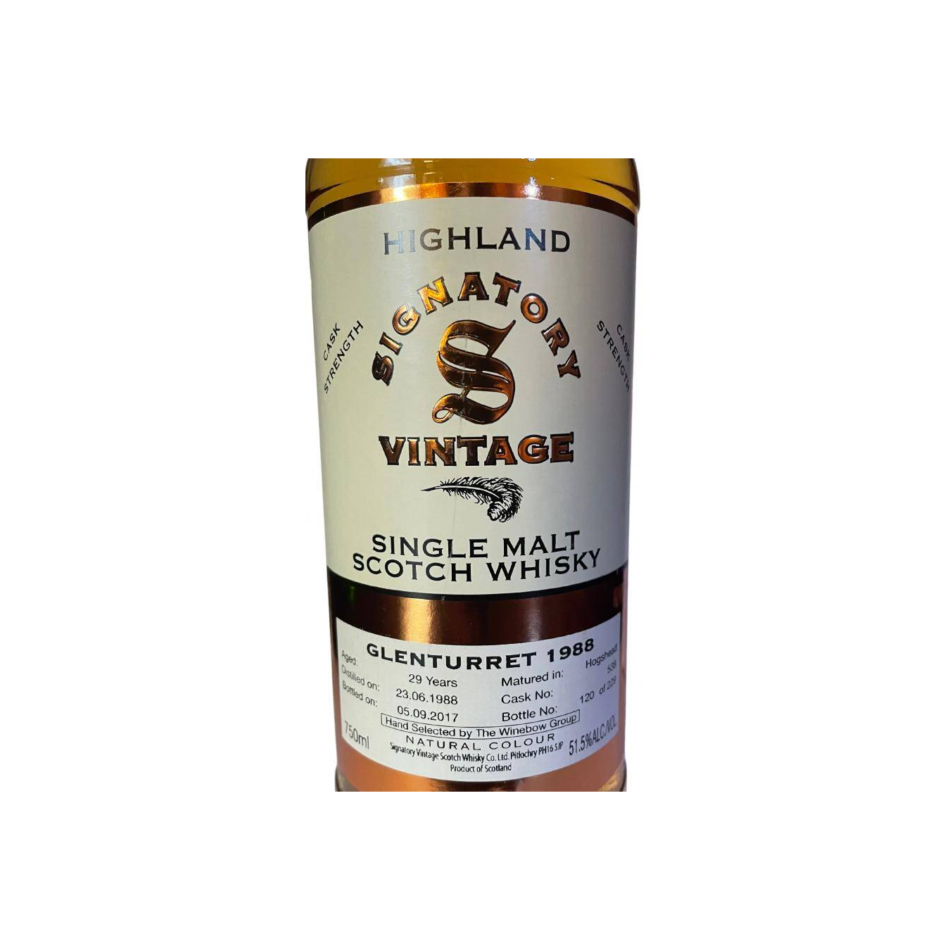 The Glenturret 1988 29 Years Single Malt Whisky 3