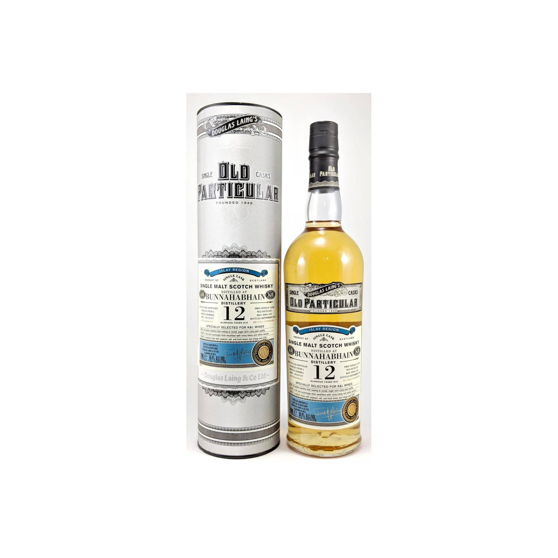 Bunnahabhain Old Particular 2005 12 Years Single Malt Whisky 2