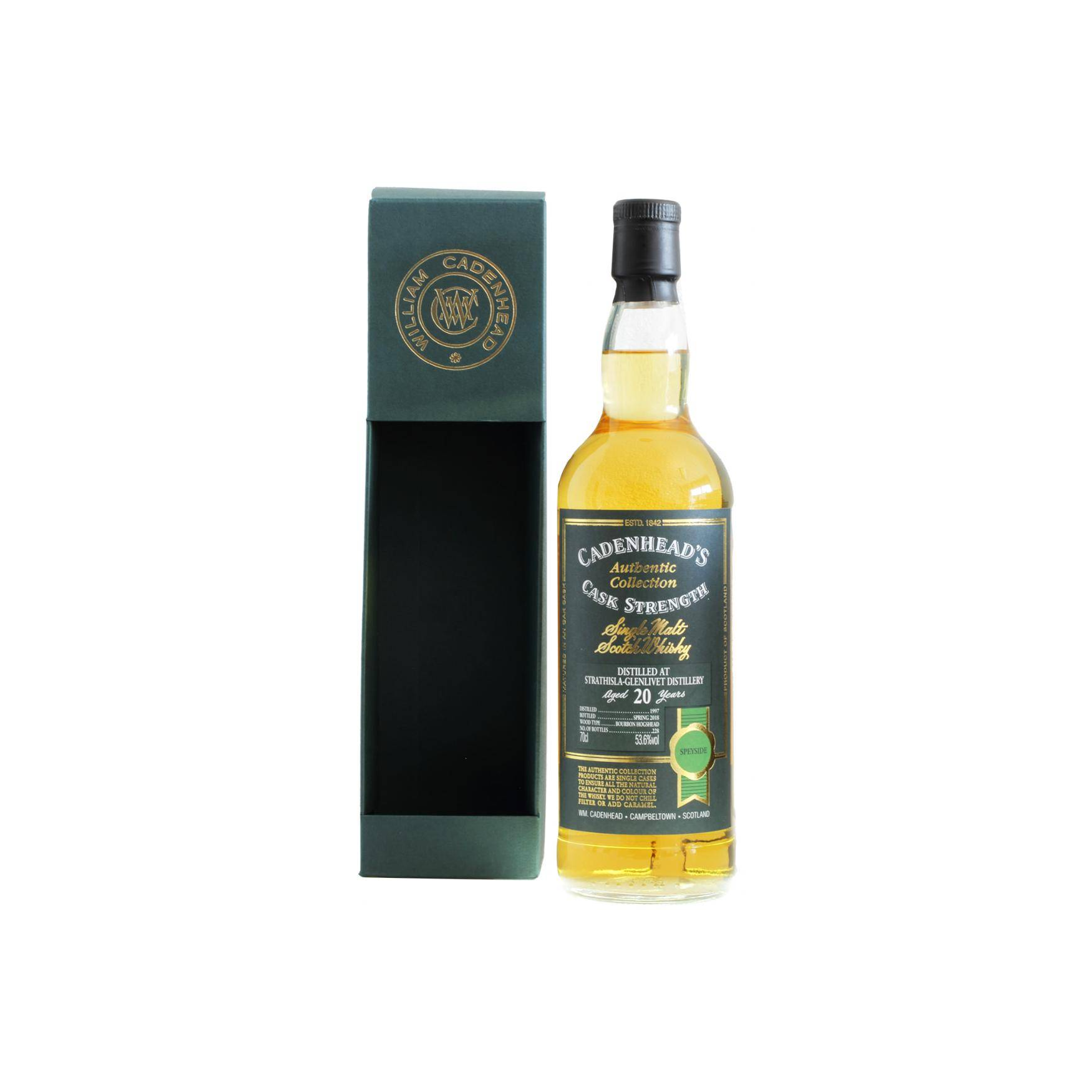 Strathisla Authentic Collection 1997 20 Years Single Malt Whisky 2