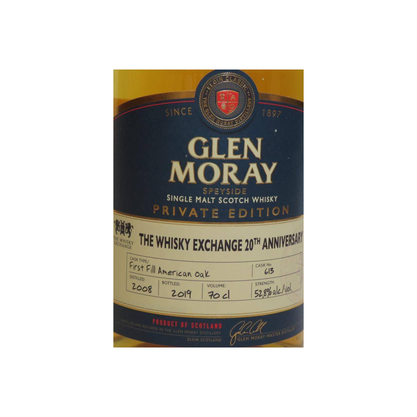 Glen Moray 2008 11 Years Single Malt Whisky 3