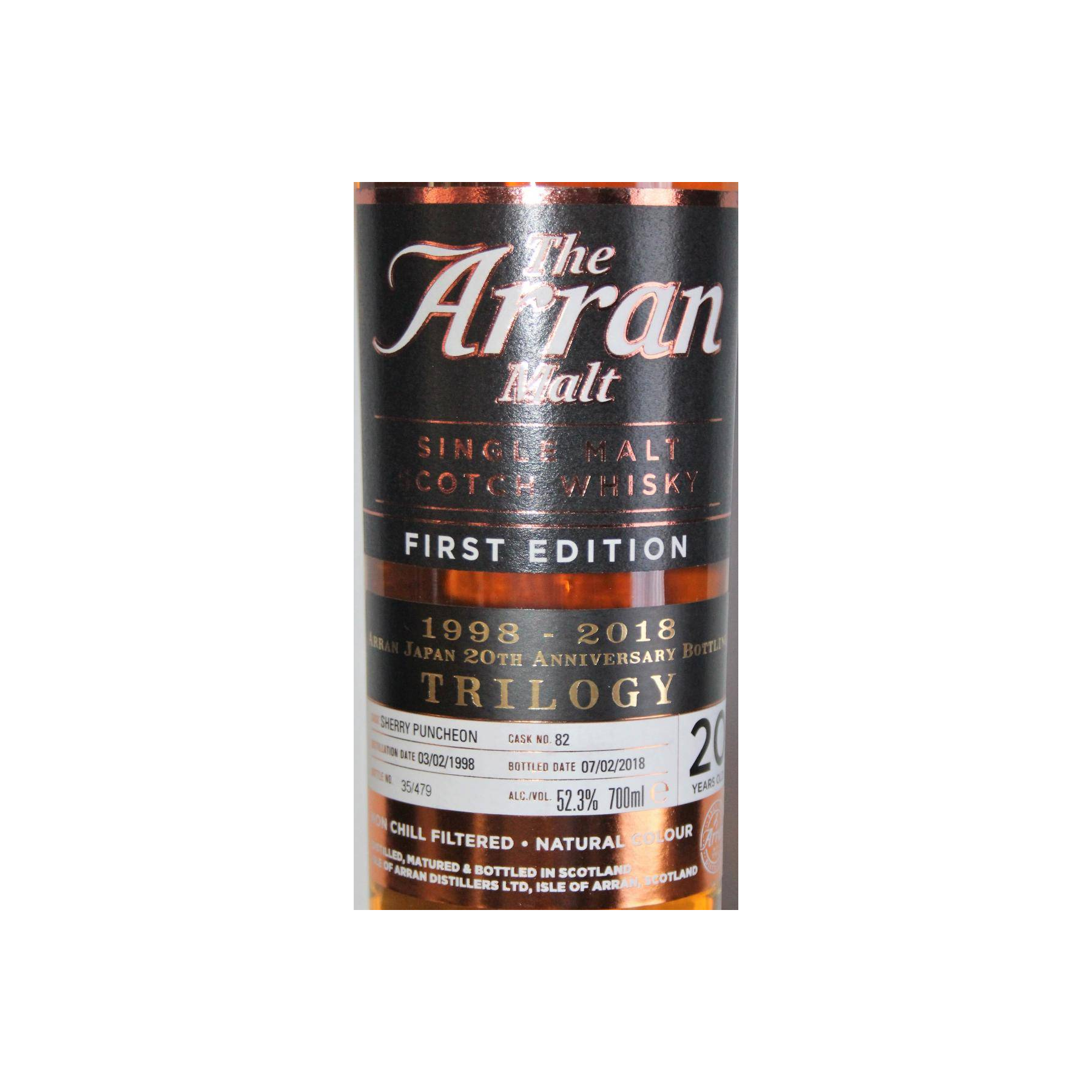 Arran 1998 20 Years Single Malt Whisky 2