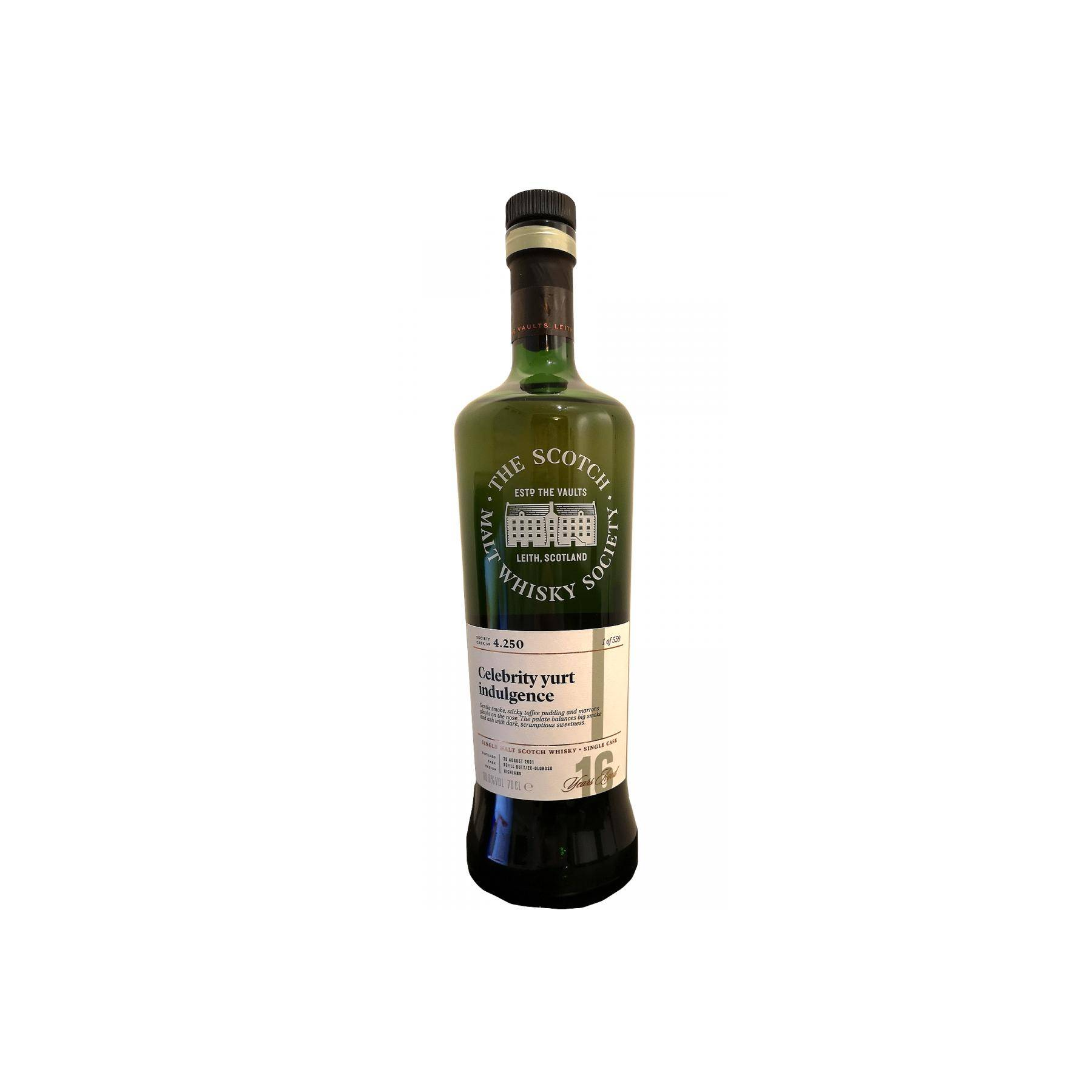 The Scotch Malt Whisky Society 2001 16 Years Single Malt Whisky