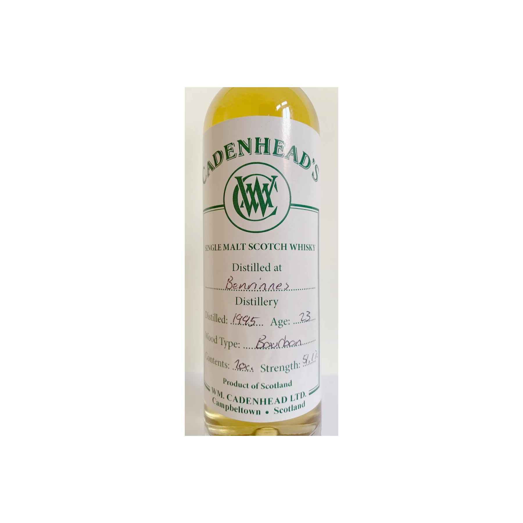 Benrinnes 1995 23 Years Single Malt Whisky 2